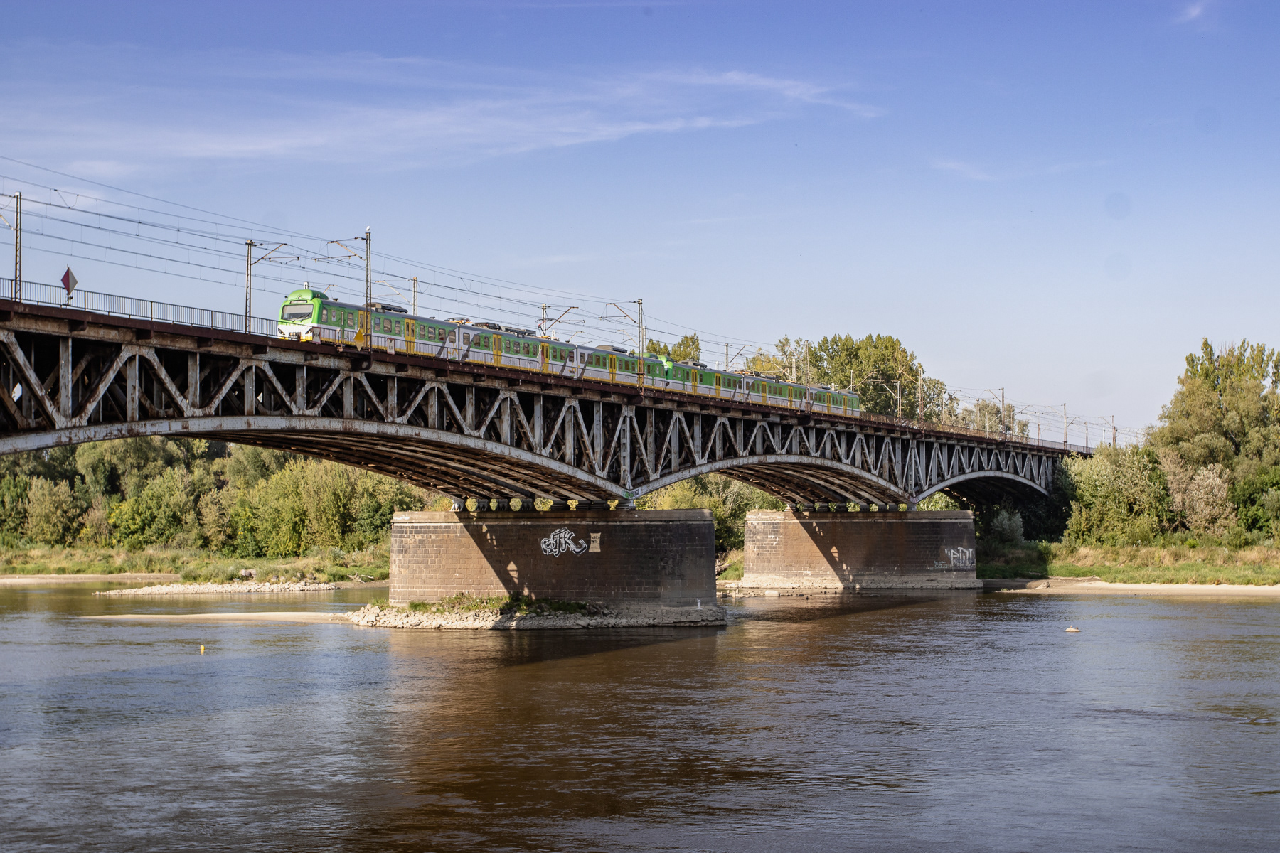 The Średnicowy Railroad Bridge, August 2025.