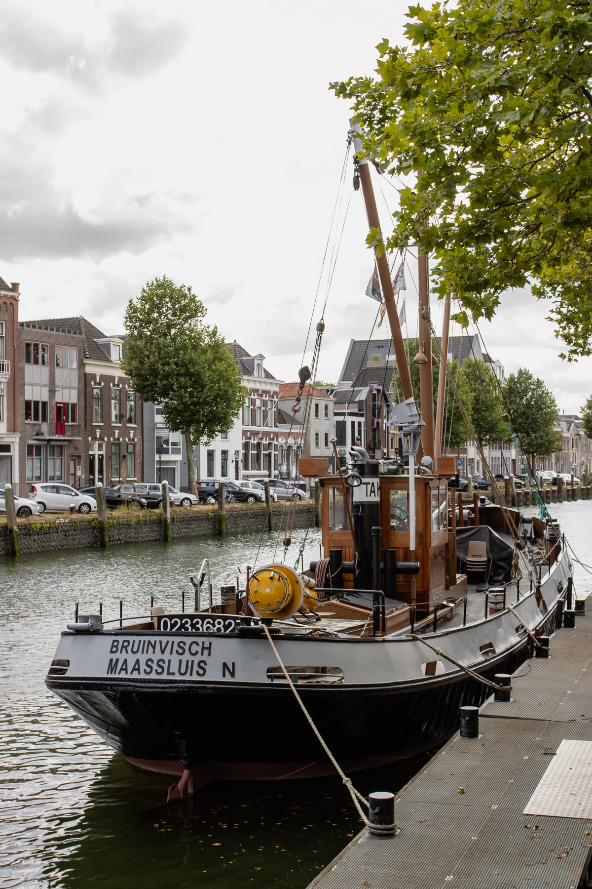Historic salvage boat Bruinvisch