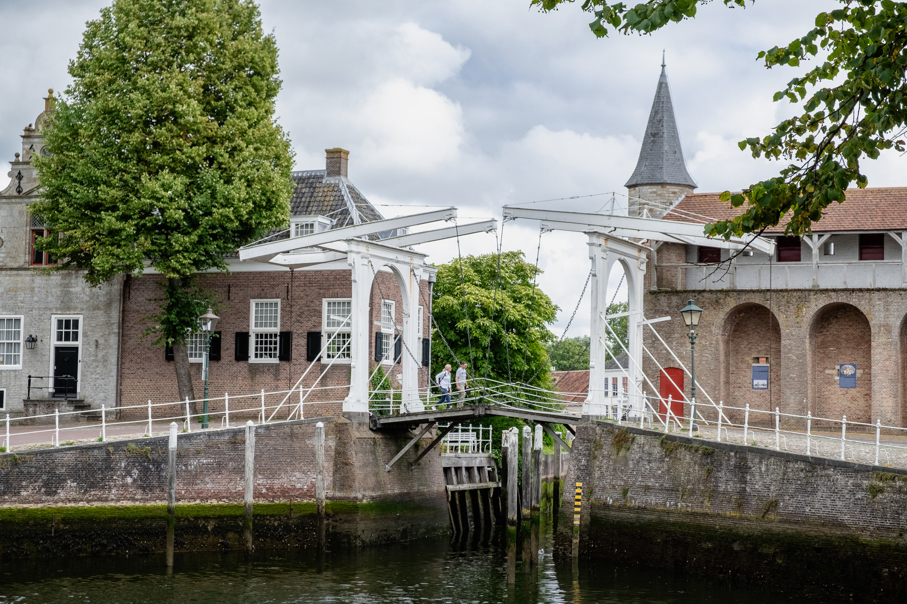 Bridge in Zierikzee, August 2023.