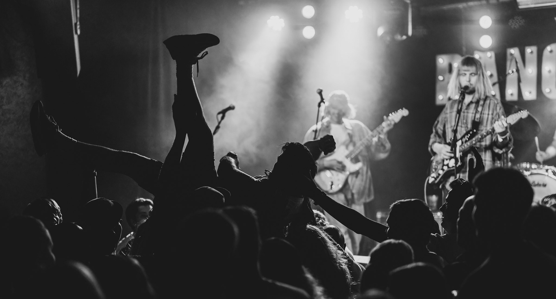 Stagediving for first time