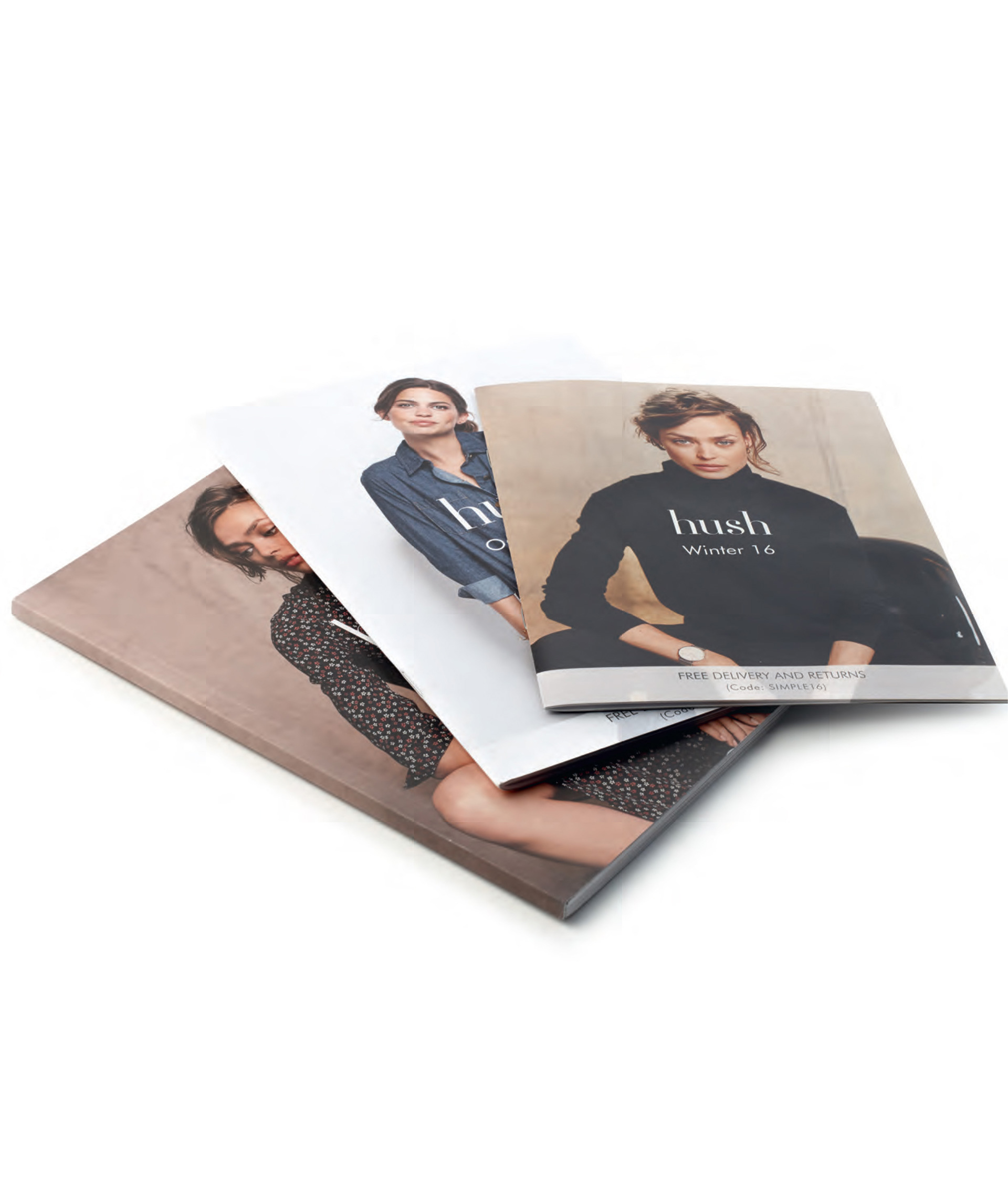 Hush homewear catalogue design