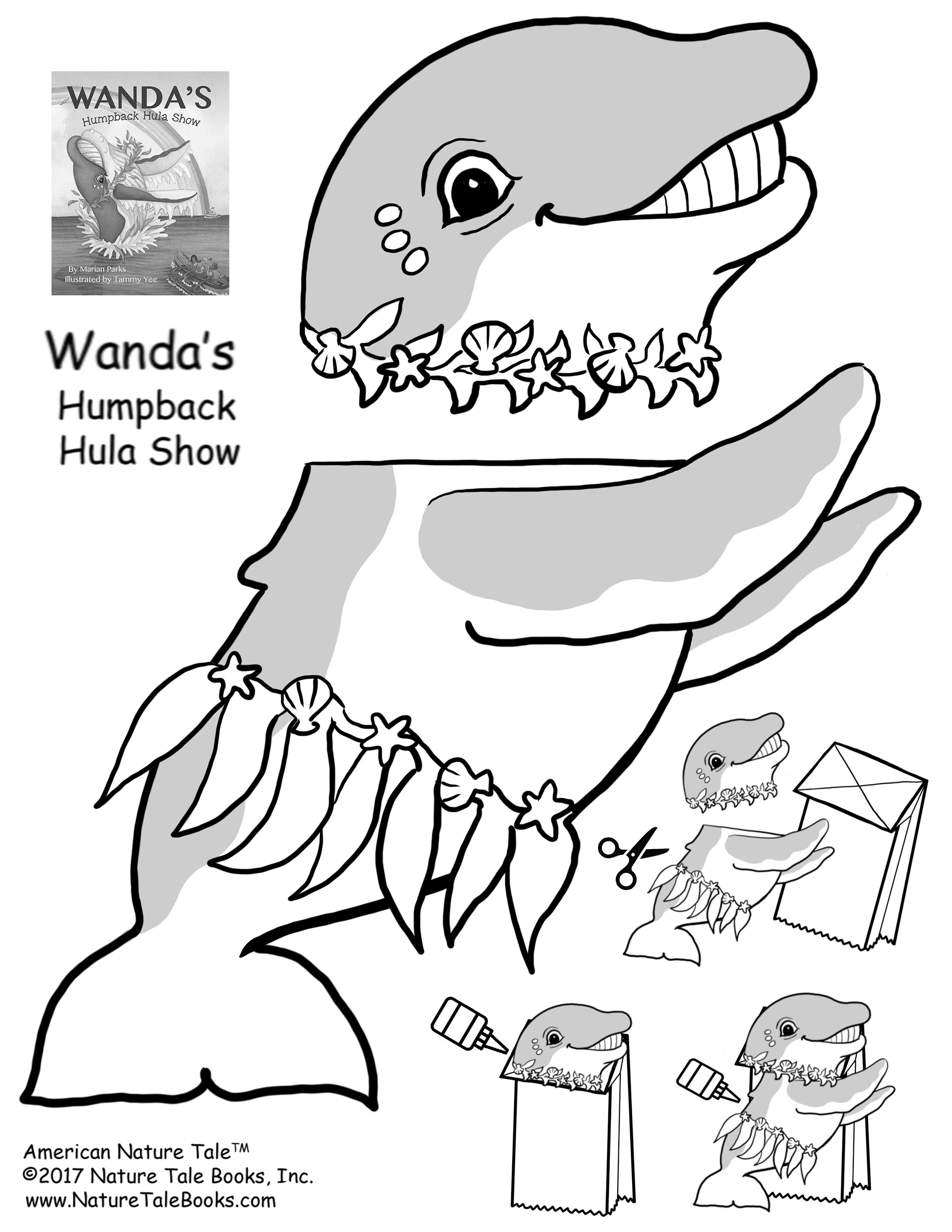 "Wanda's Humpback Hula Show" Puppet
