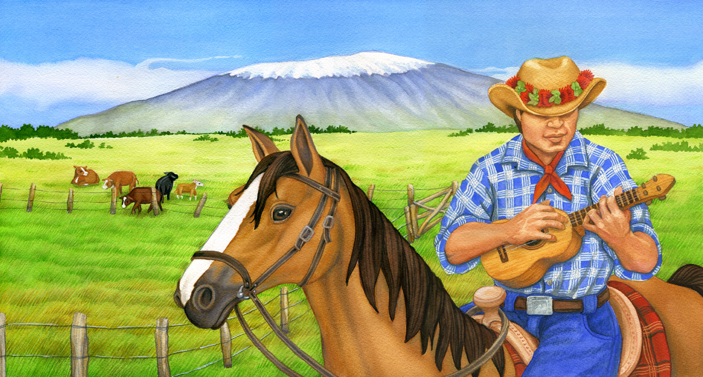 "U is for Ukulele" from "A is for Aloha" Sleeping Bear Press