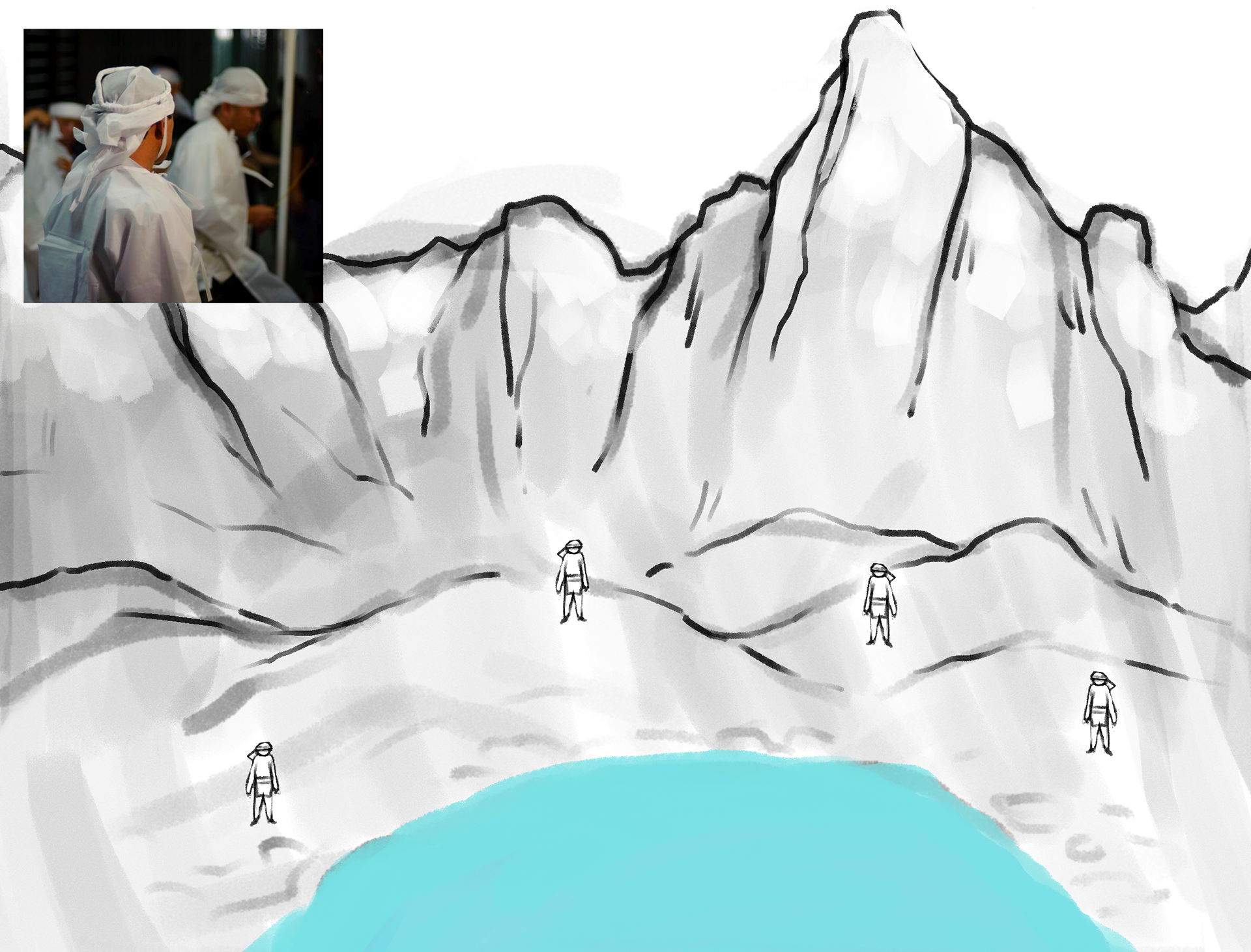 Funeral of the glacier
