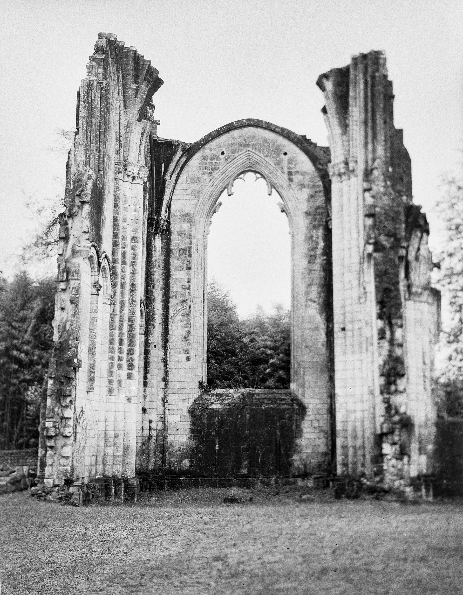 Abbaye Notre-Dame de la Couronne (La Couronne) L’abbaye Notre-Dame de La Couronne fut fondée en 1118 sur une petite éminence rocheuse, « La Coronella », au cœur des marais. Ses ruines majestueuses, où se rencontrent styles roman et gothique, témoignent de sa prospérité à l’époque médiévale. Elle accueillit jusqu’à une cinquantaine de chanoines réguliers de l’ordre de Saint Augustin. Après avoir servit de carrière de pierre au début du XIXe siècle, l’abbatiale fut classée au titre des Monuments historiques en 1904. La protection fut étendue à l’ensemble des autres bâtiments en 1999.