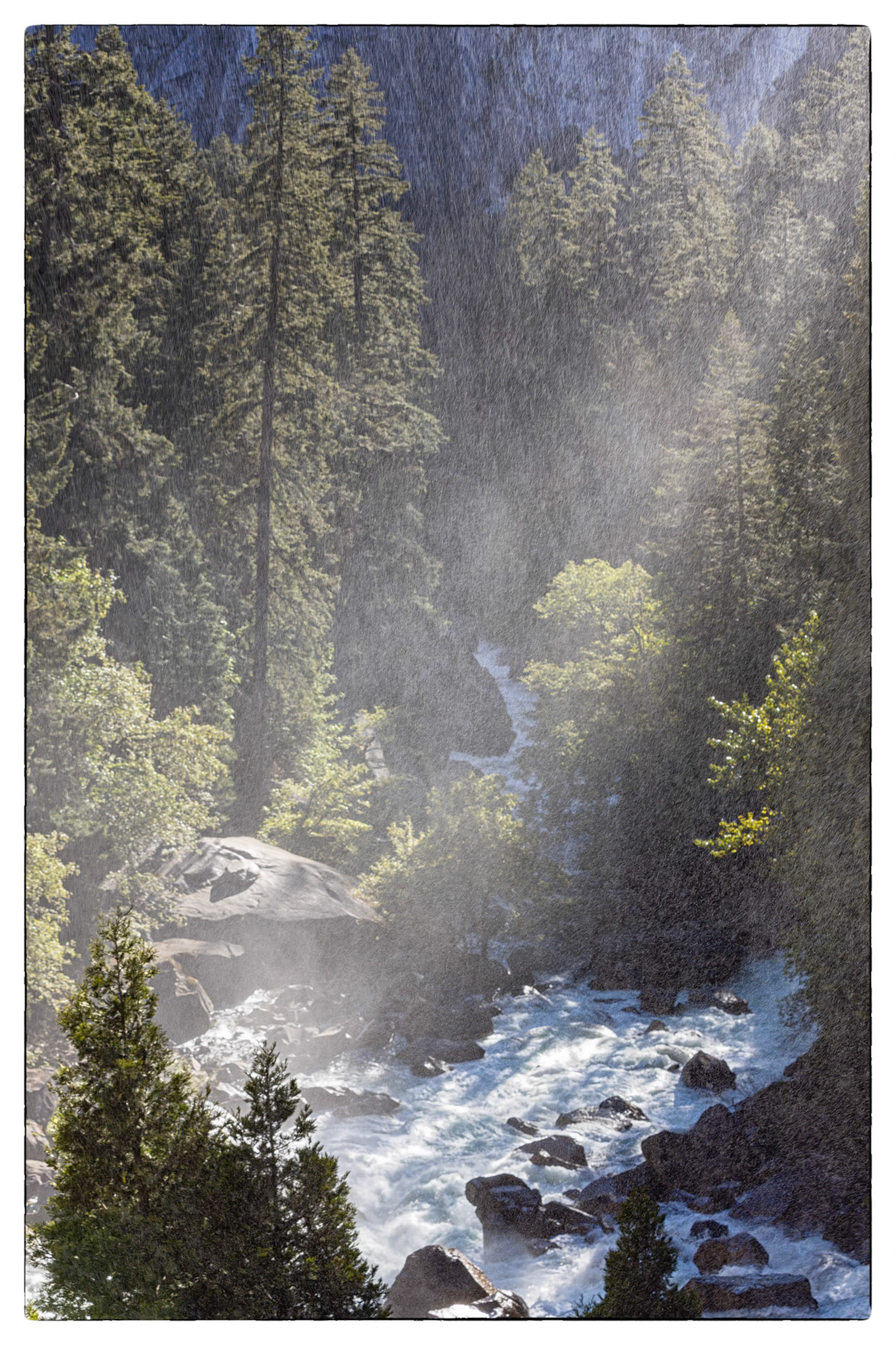 Yosemite Park- Vernon falls