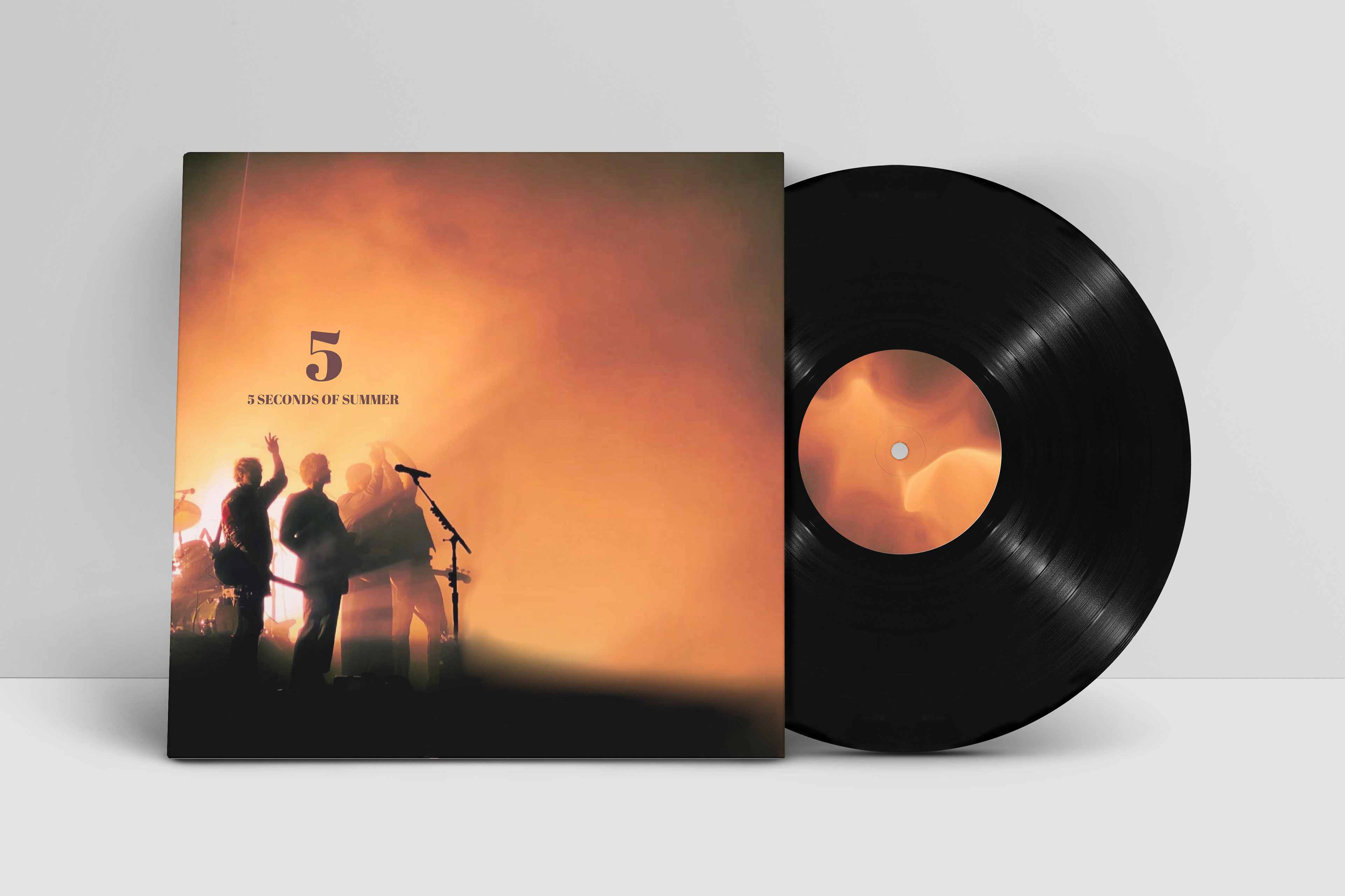 5 Seconds of Summer Vinyl Design // Front
