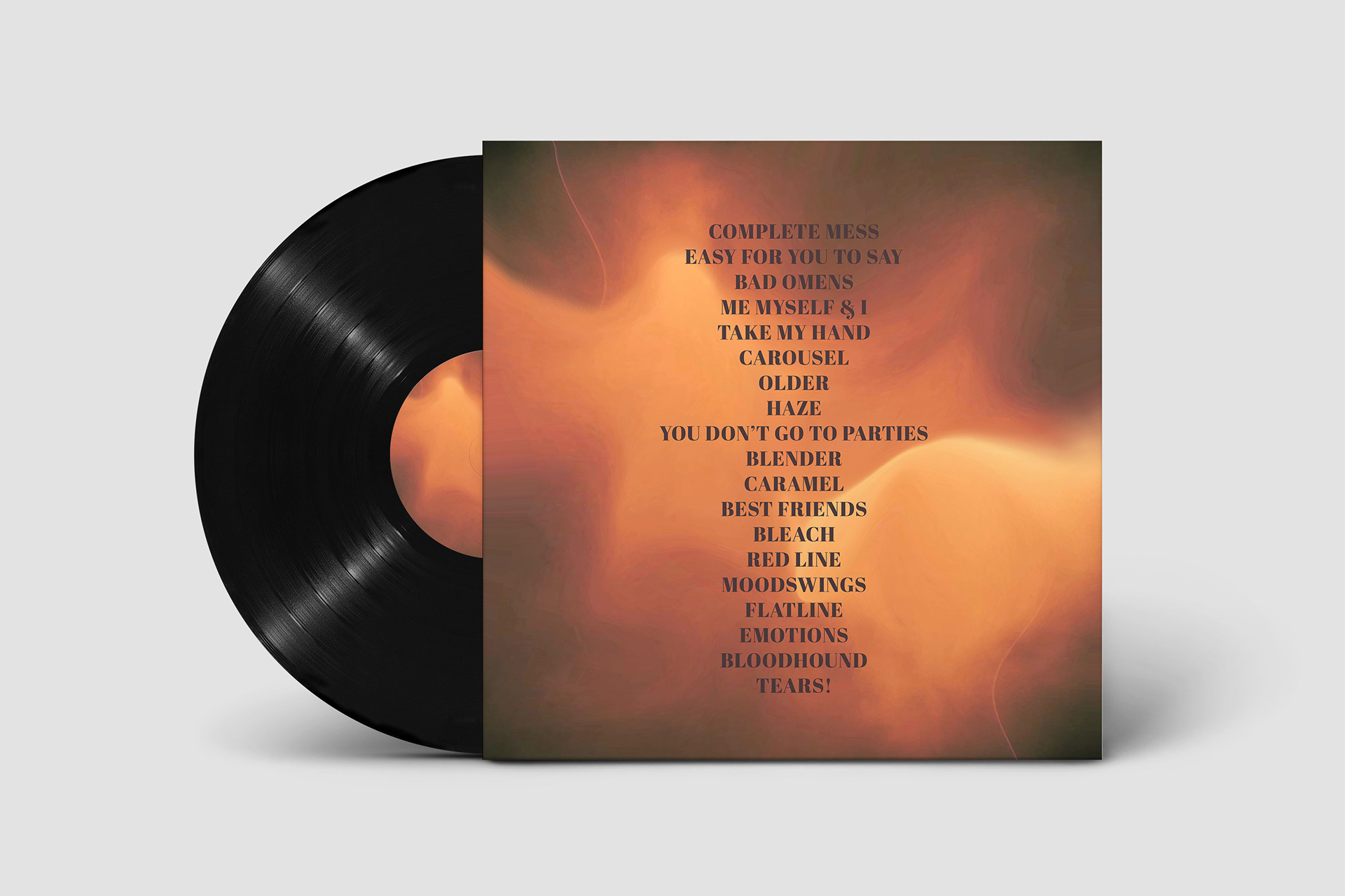 5 Seconds of Summer Vinyl Design // Back