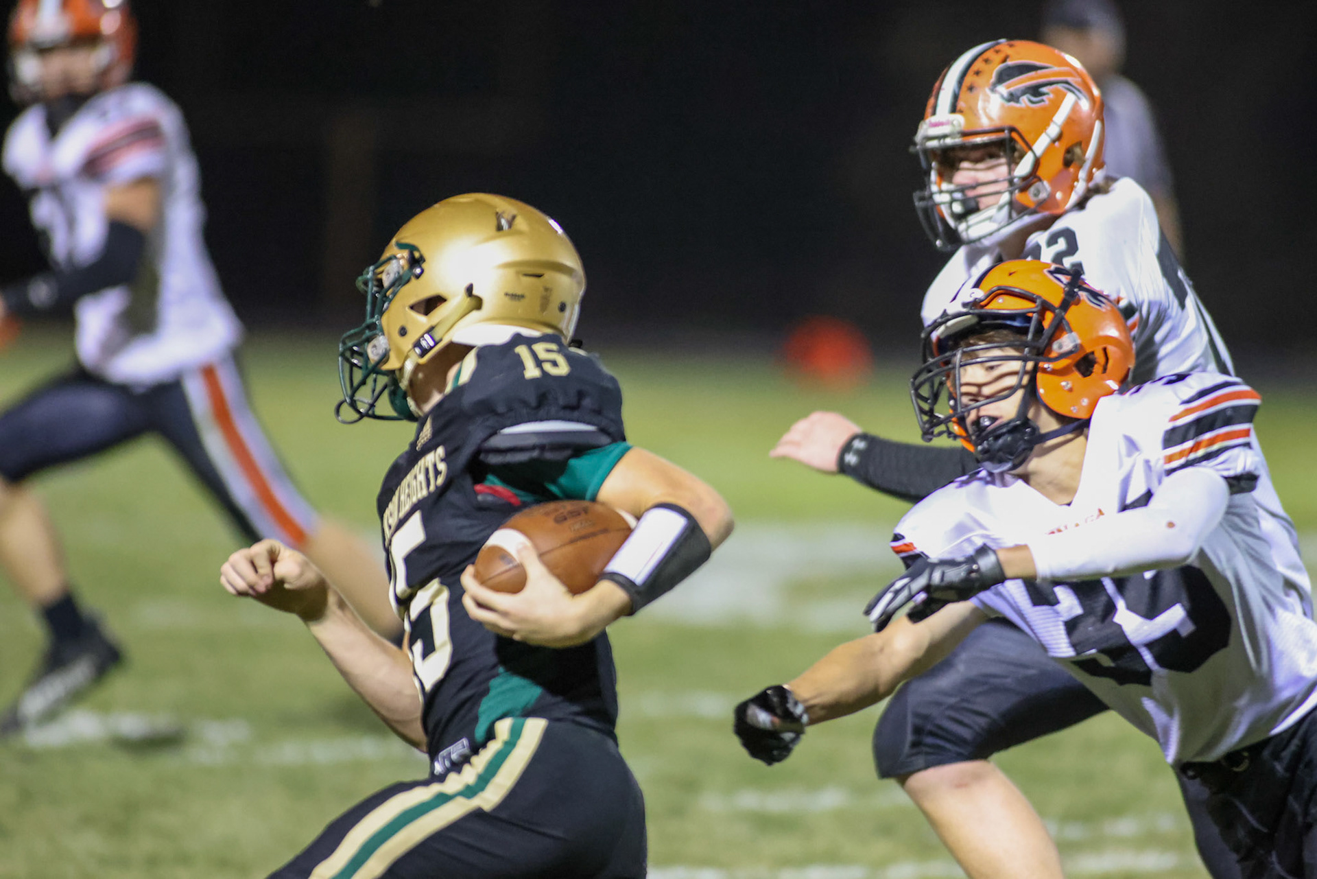 Onaga vs Jackson Heights Varsity Football