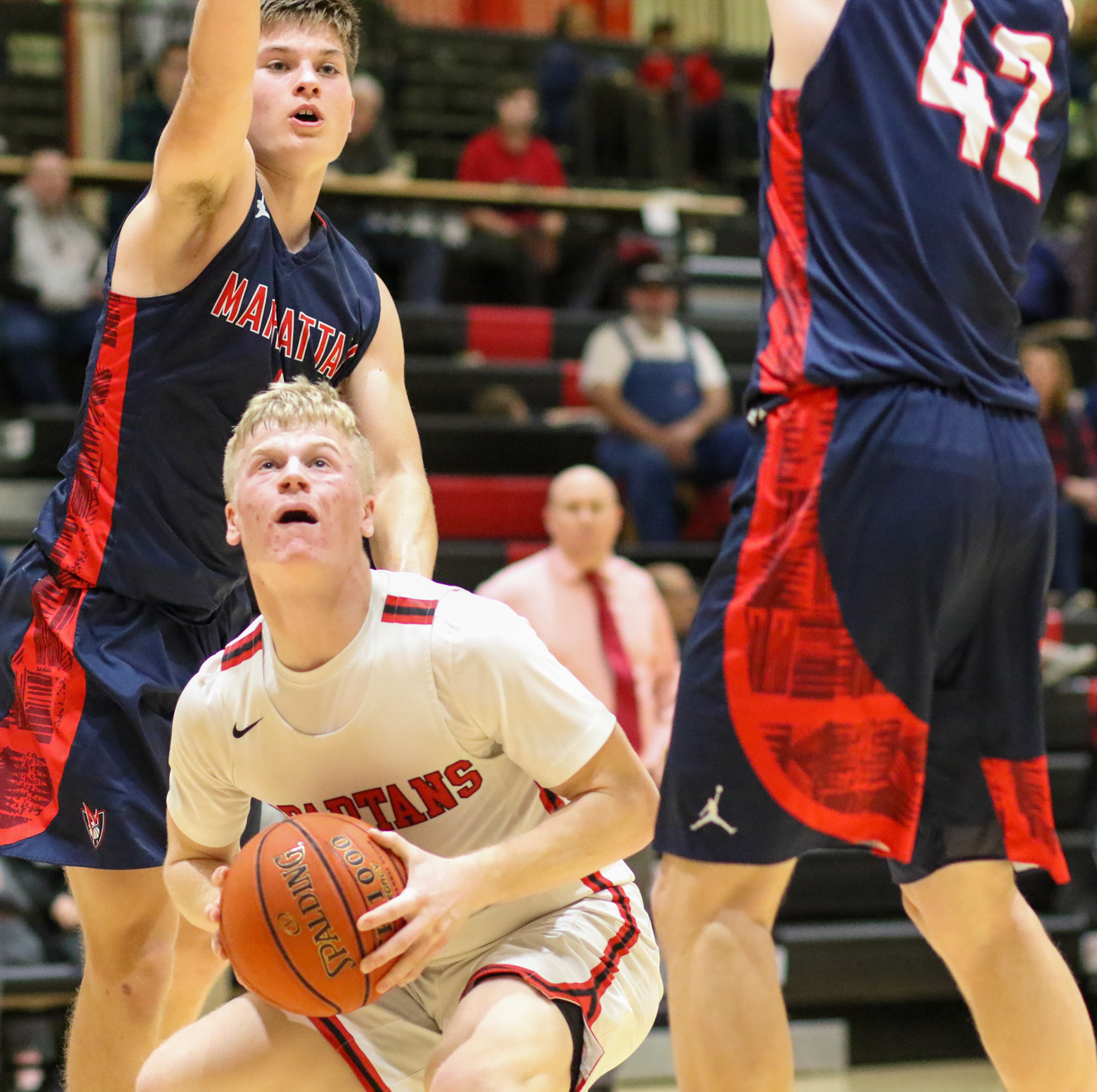 Emporia High School falls to Manhattan High 62-55 in Emporia, Tuesday night January 14,2020