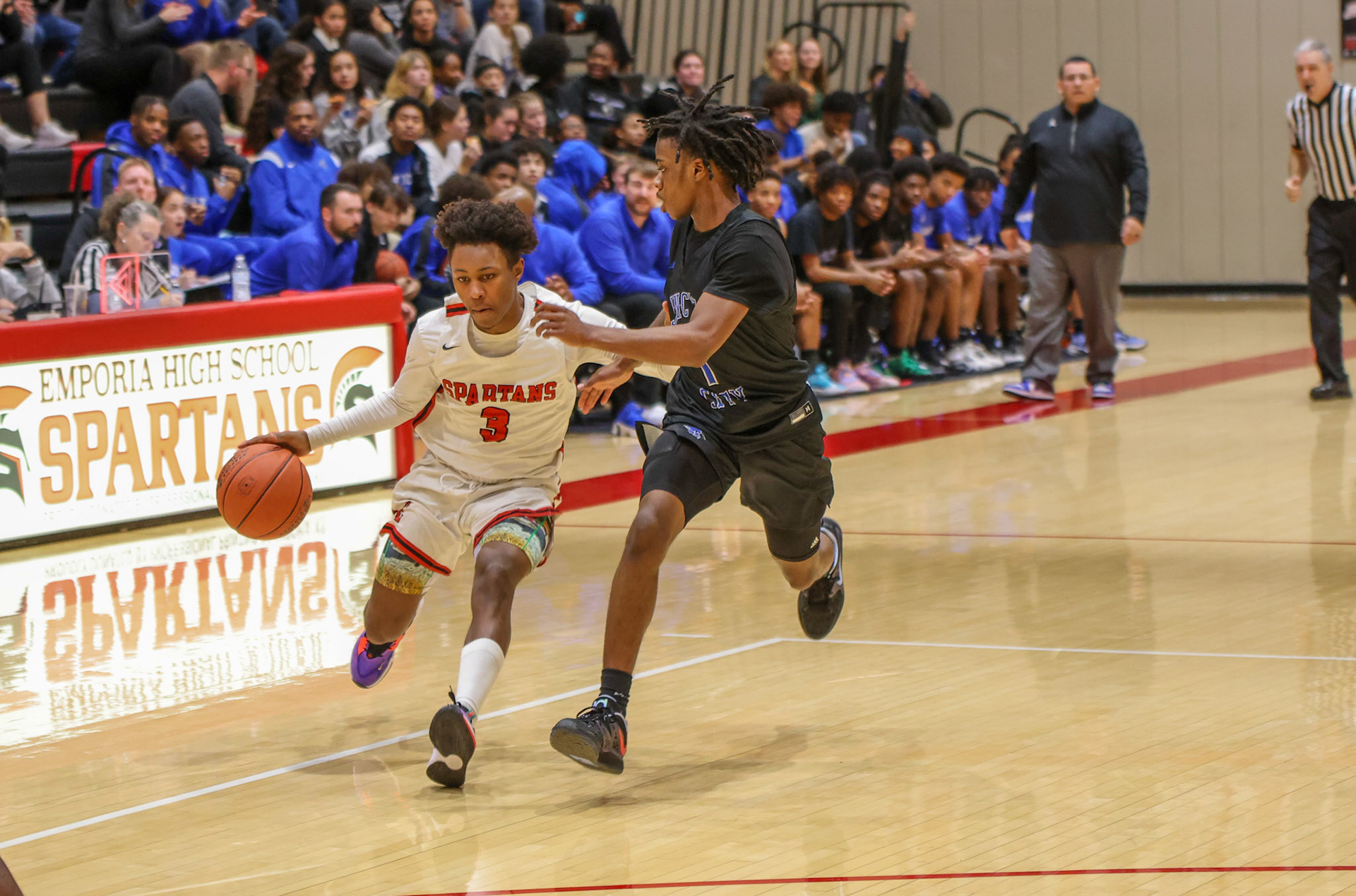 Emporia High vs Junction City High School Boys Basketball