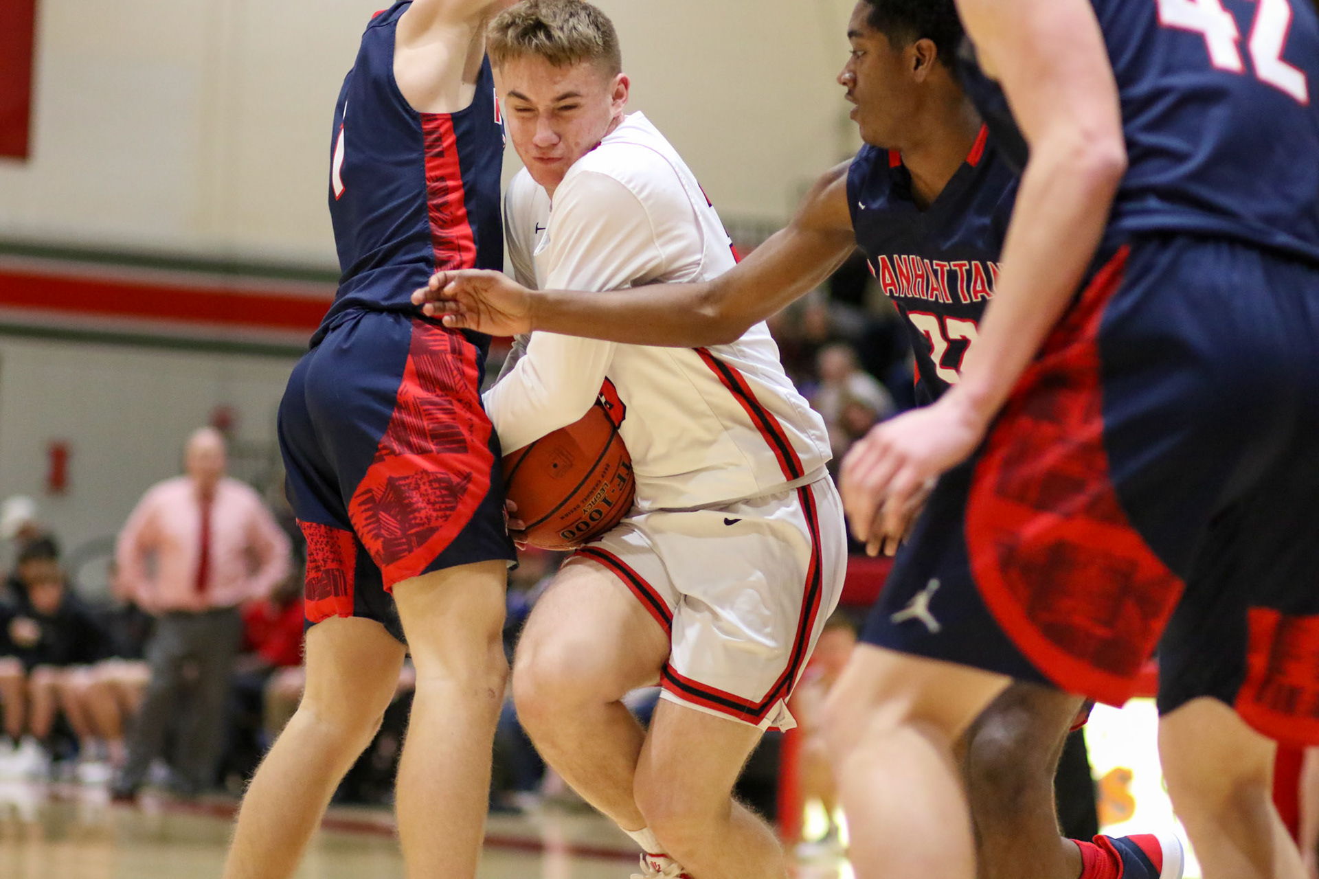 Emporia High School falls to Manhattan High 62-55 in Emporia, Tuesday night January 14,2020