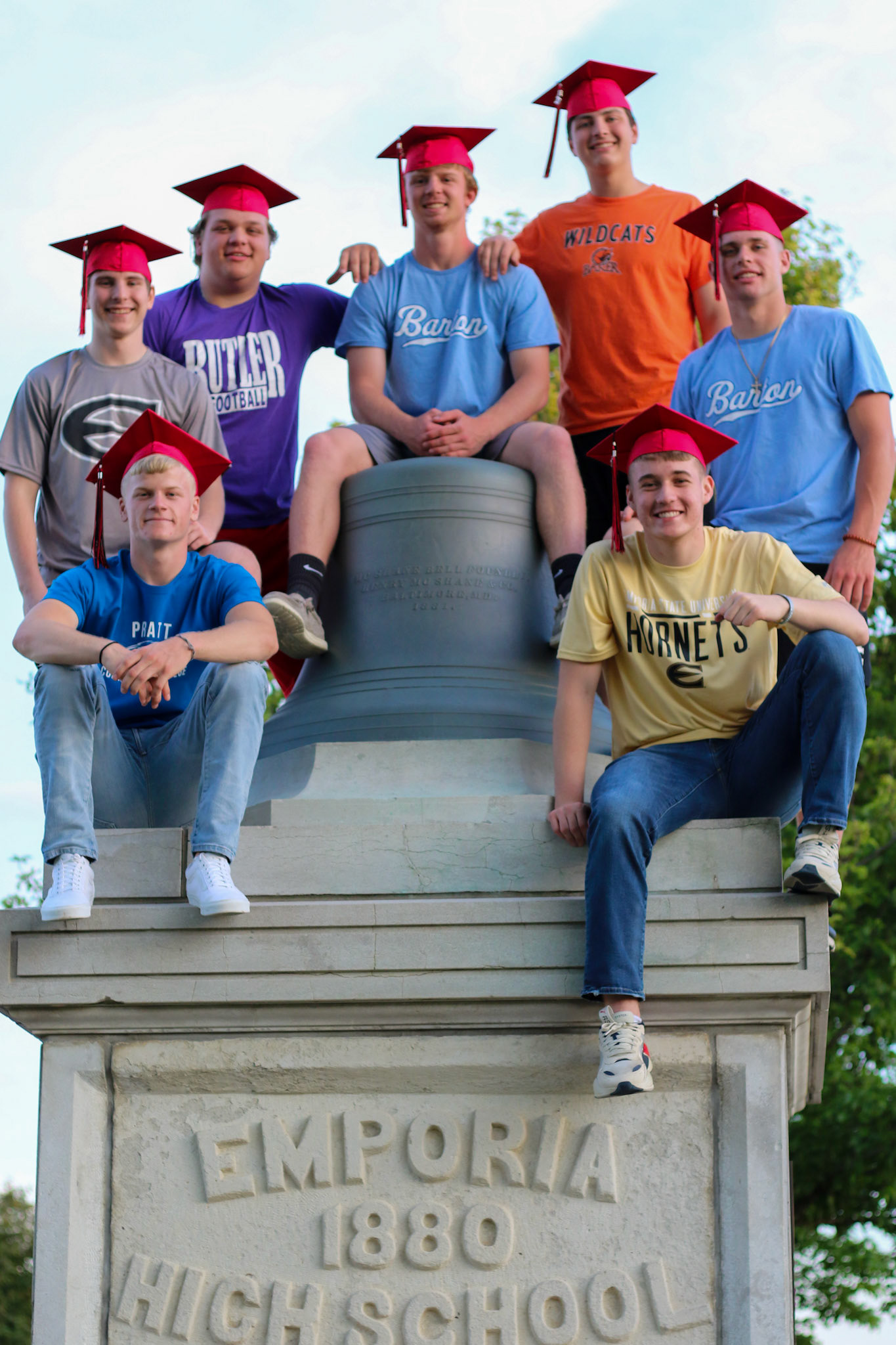 Emporia High School Boys Graduation Photo shoot
