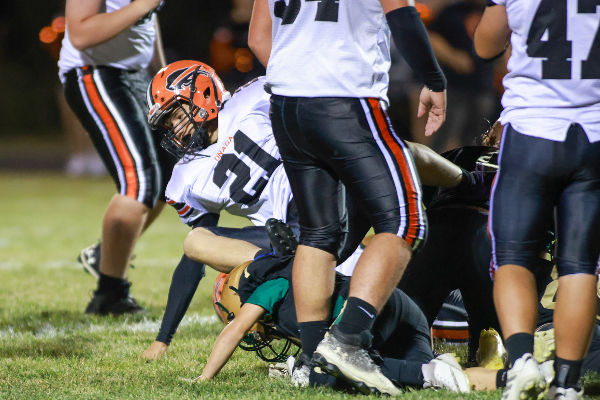 Onaga vs Jackson Heights Varsity Football