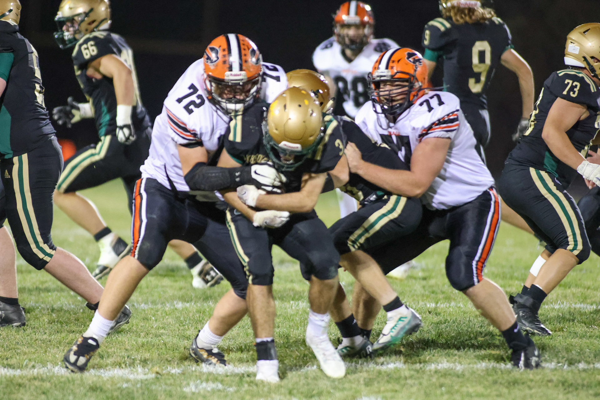 Onaga vs Jackson Heights Varsity Football