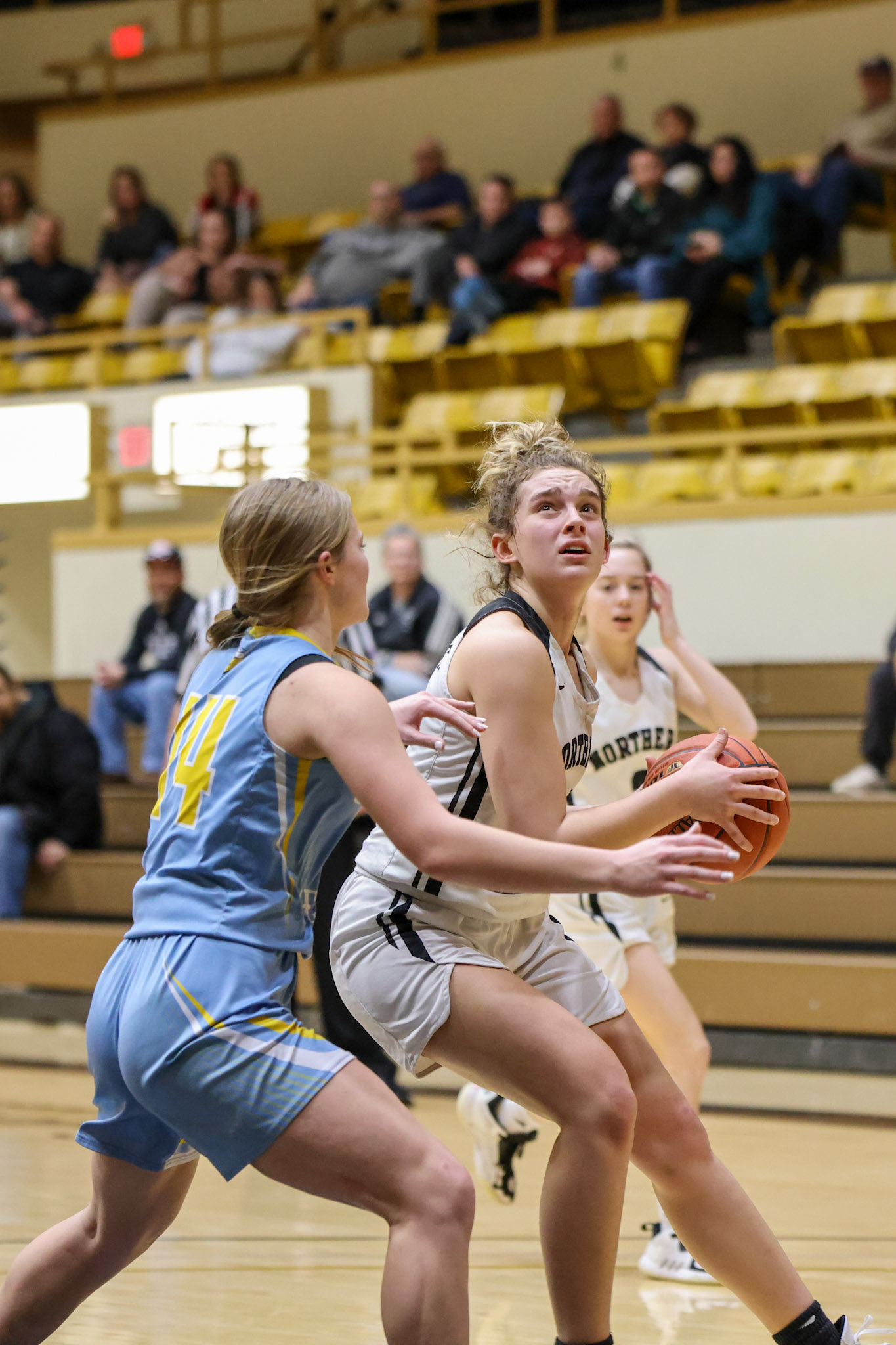Northern Heights vs Central Heights High School Girls Game. Flint Hills Shoot Out 2023