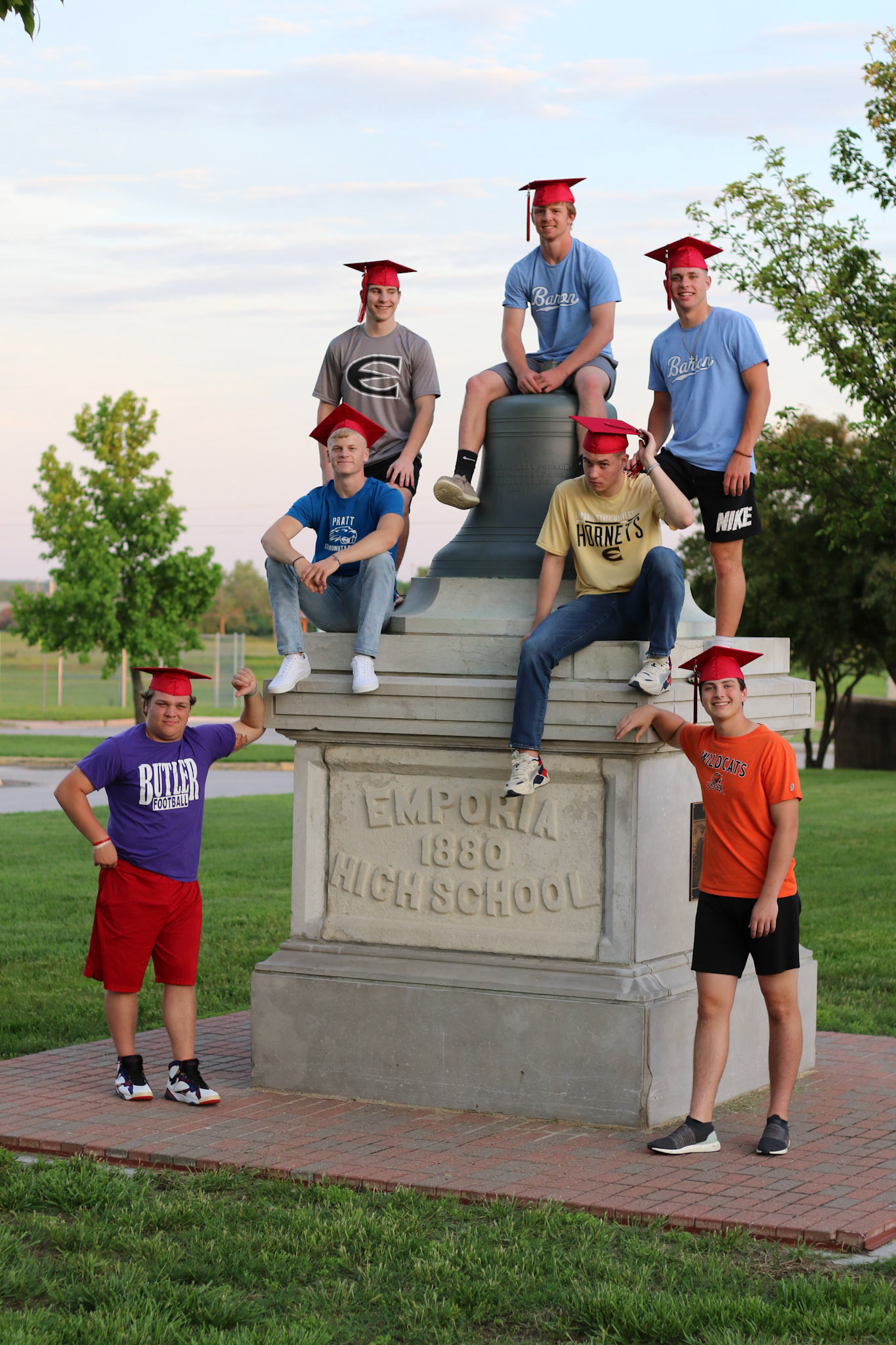 Emporia High School Boys Graduation Photo shoot