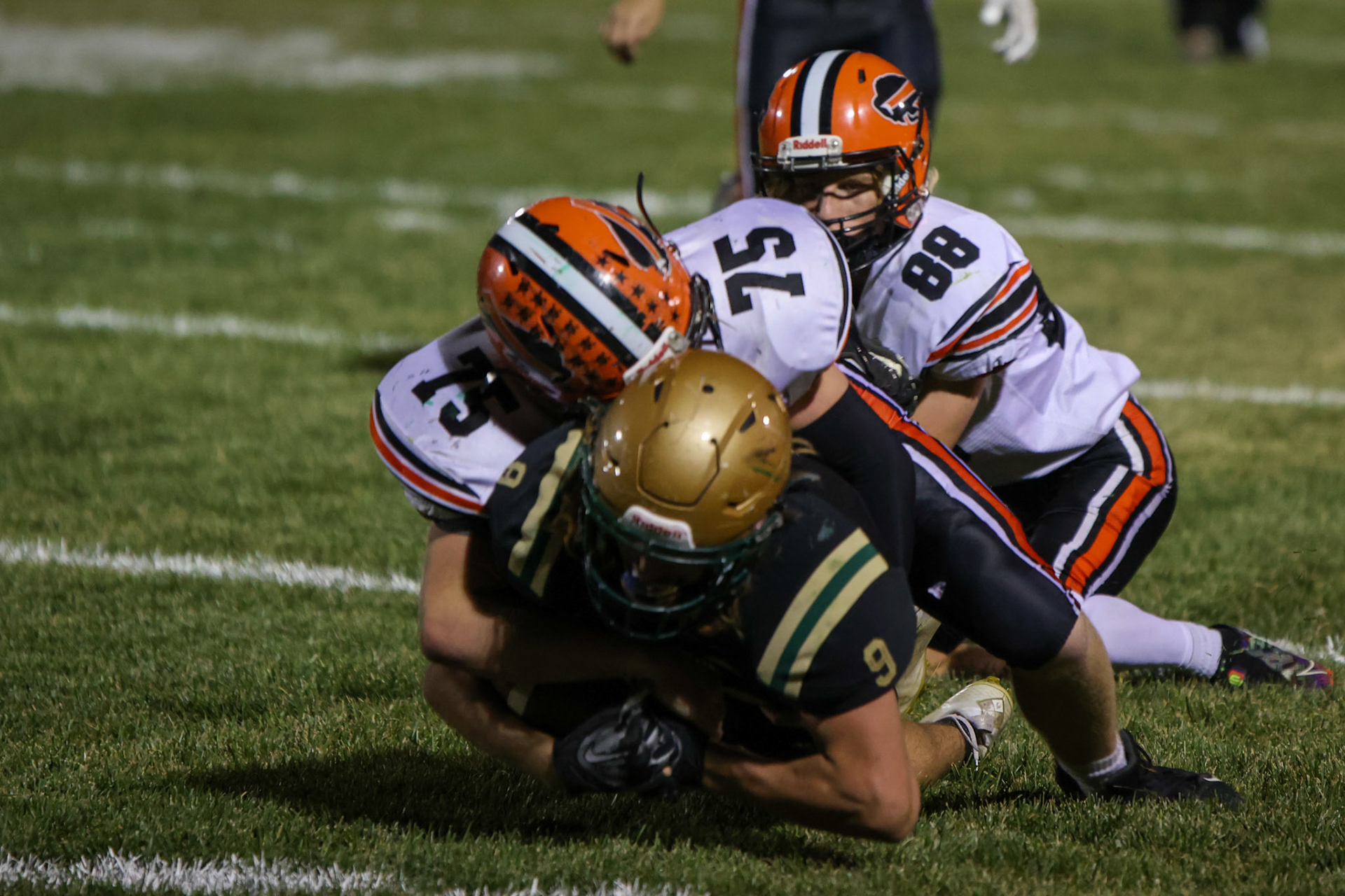 Onaga vs Jackson Heights Varsity Football