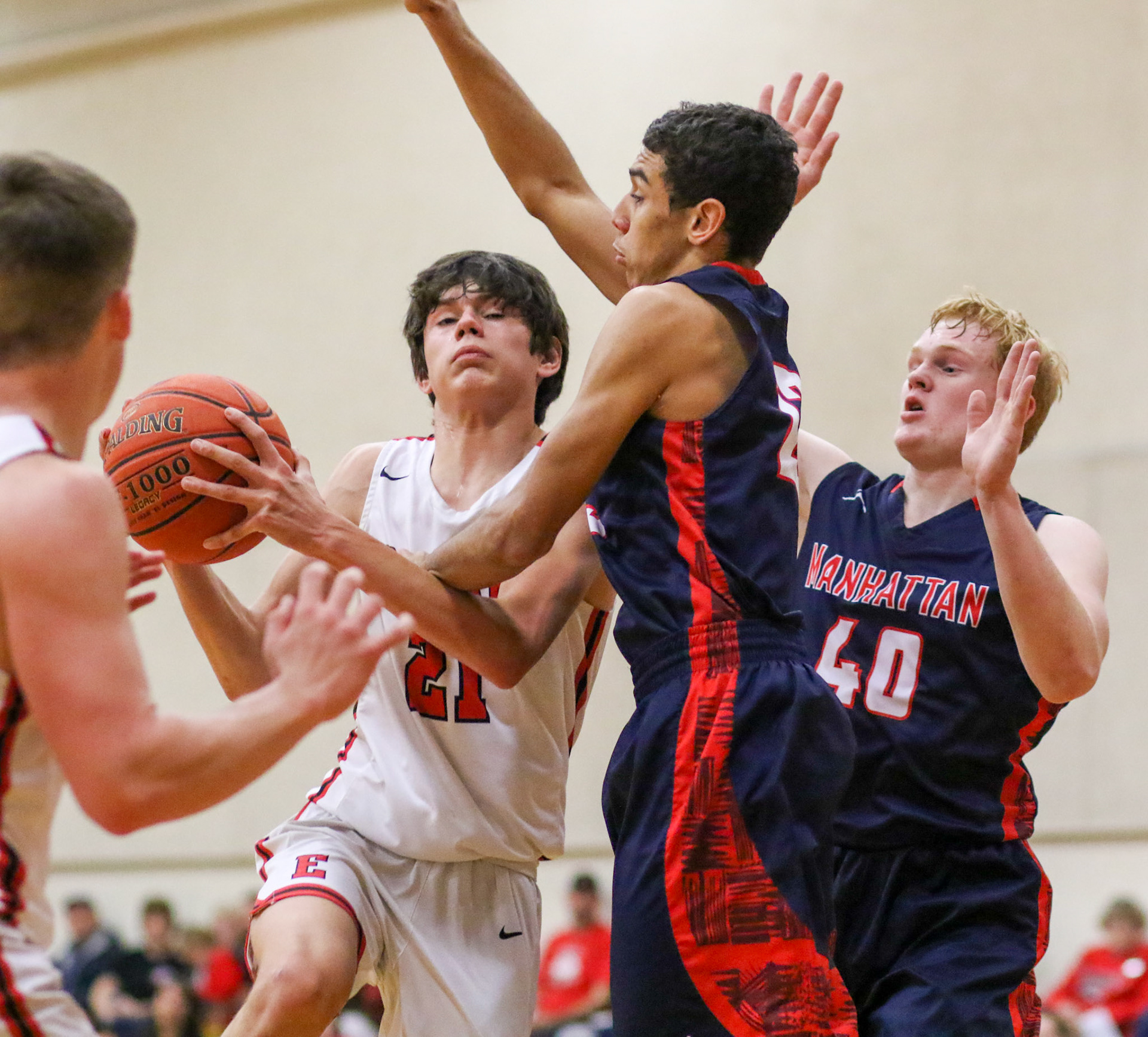 Emporia High School falls to Manhattan High 62-55 in Emporia, Tuesday night January 14,2020