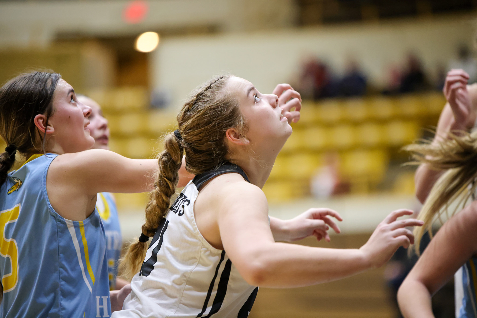 Northern Heights vs Central Heights High School Girls Game. Flint Hills Shoot Out 2023
