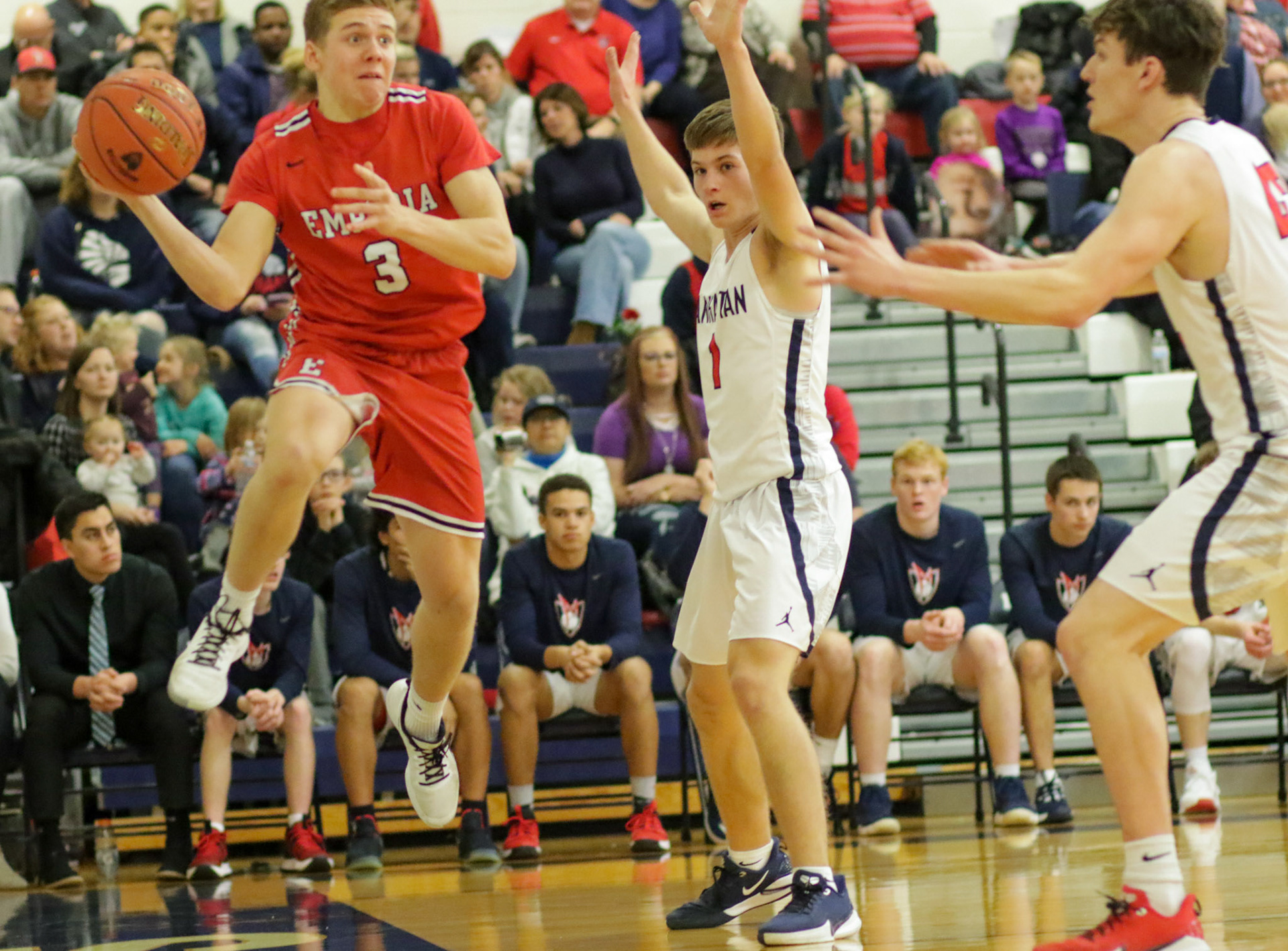 Emporia High School vs Manhattan High School Varsity