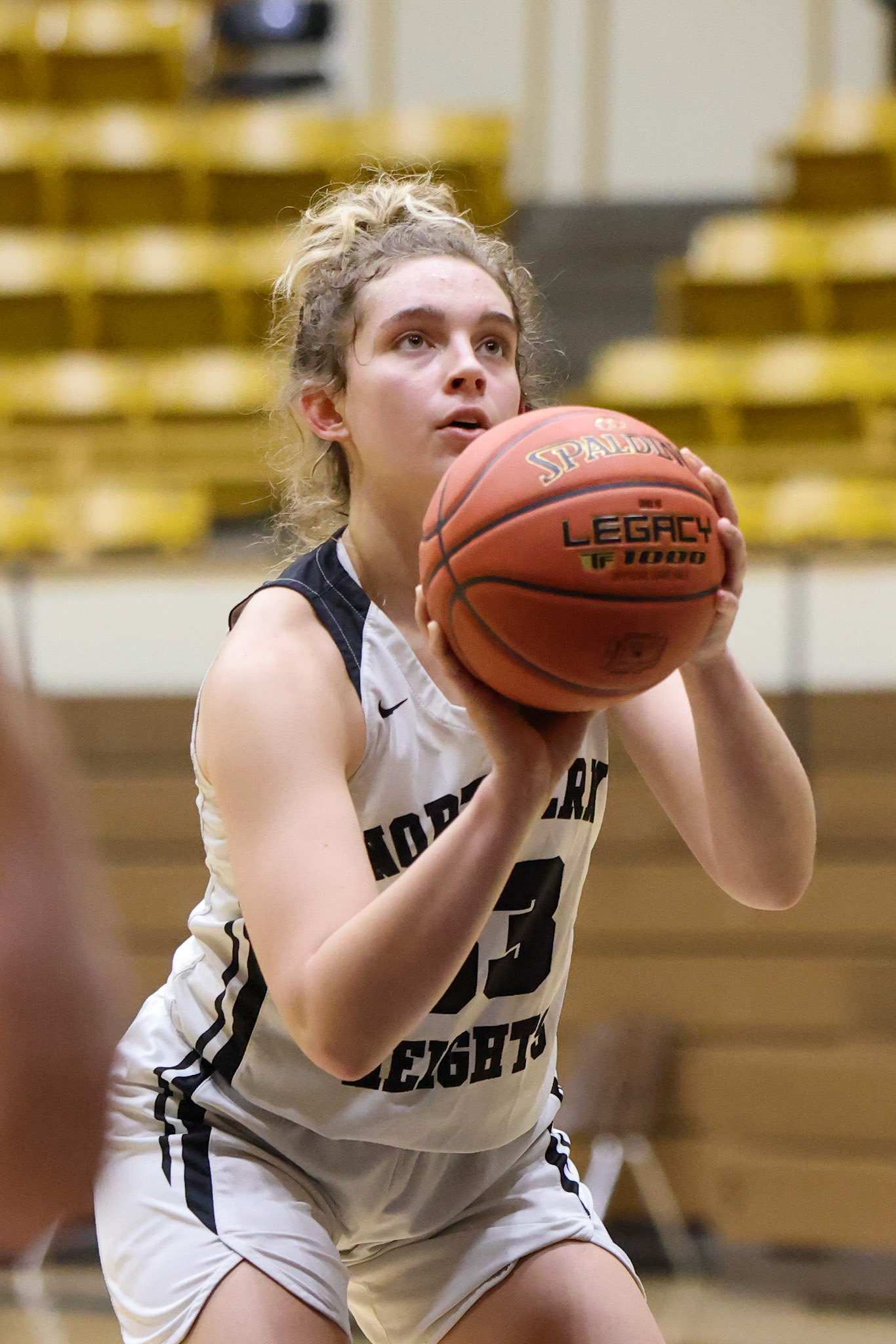 Northern Heights vs Central Heights High School Girls Game. Flint Hills Shoot Out 2023