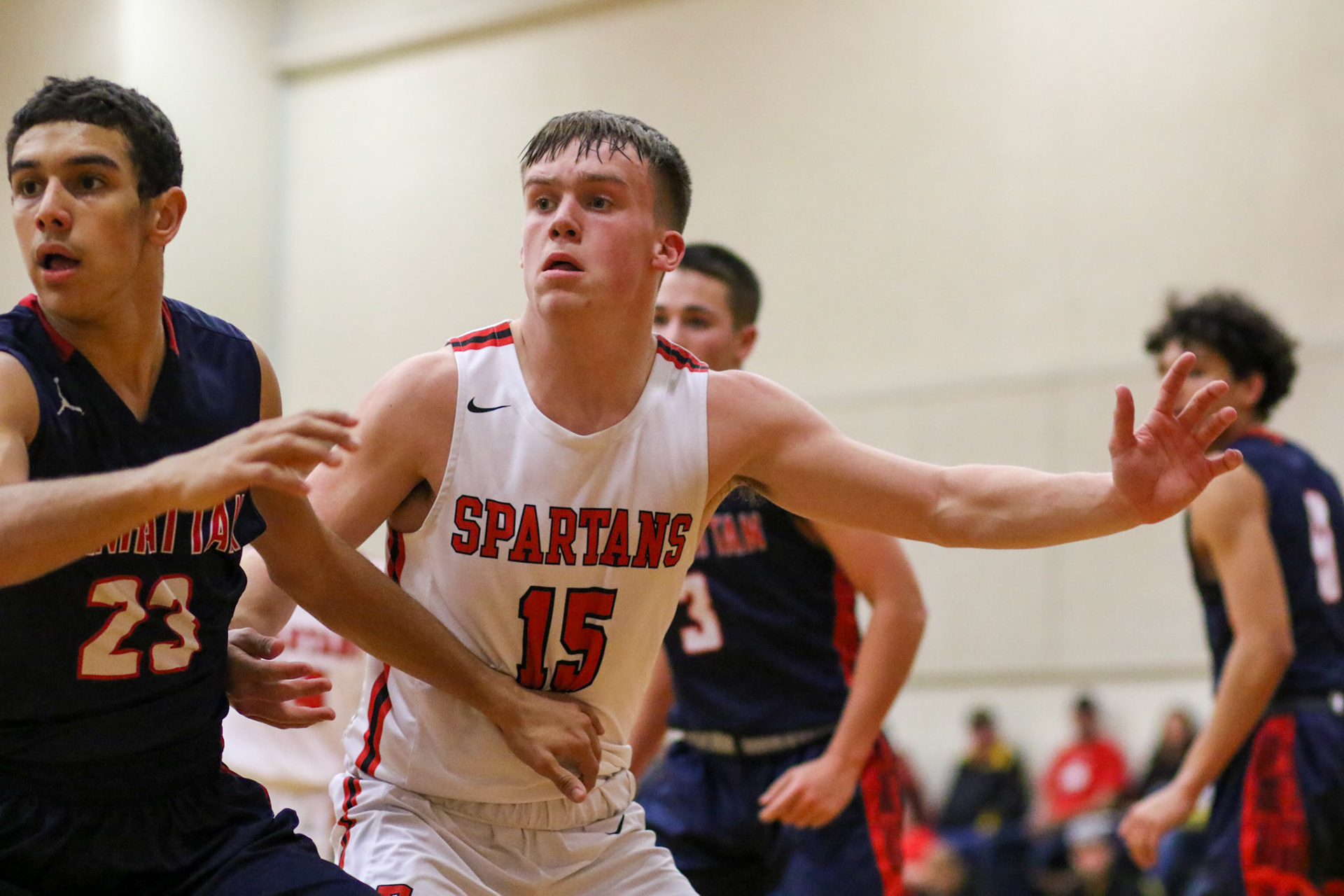 Emporia High School falls to Manhattan High 62-55 in Emporia, Tuesday night January 14,2020