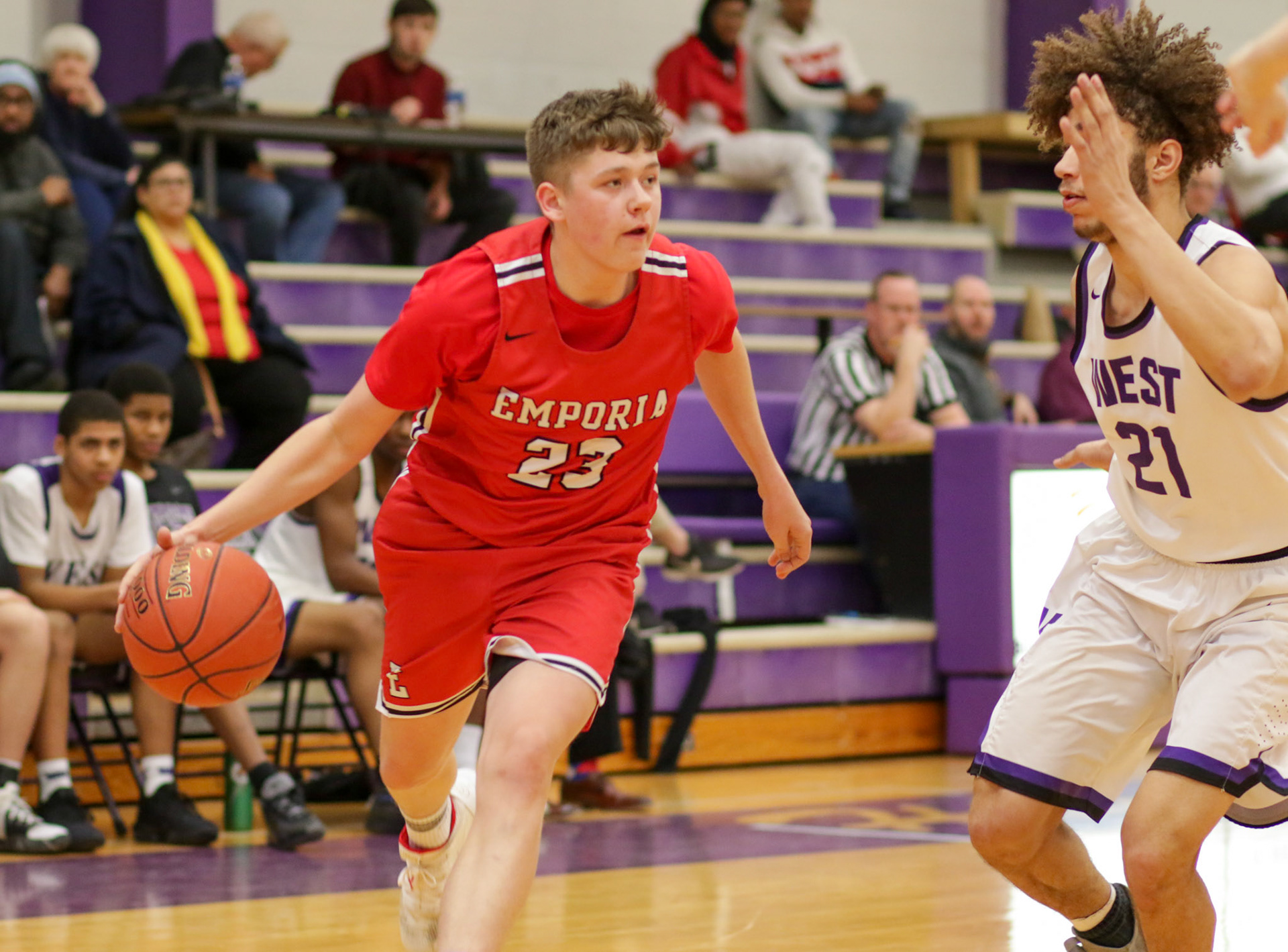 Emporia High School vs Topeka West High School Varsity