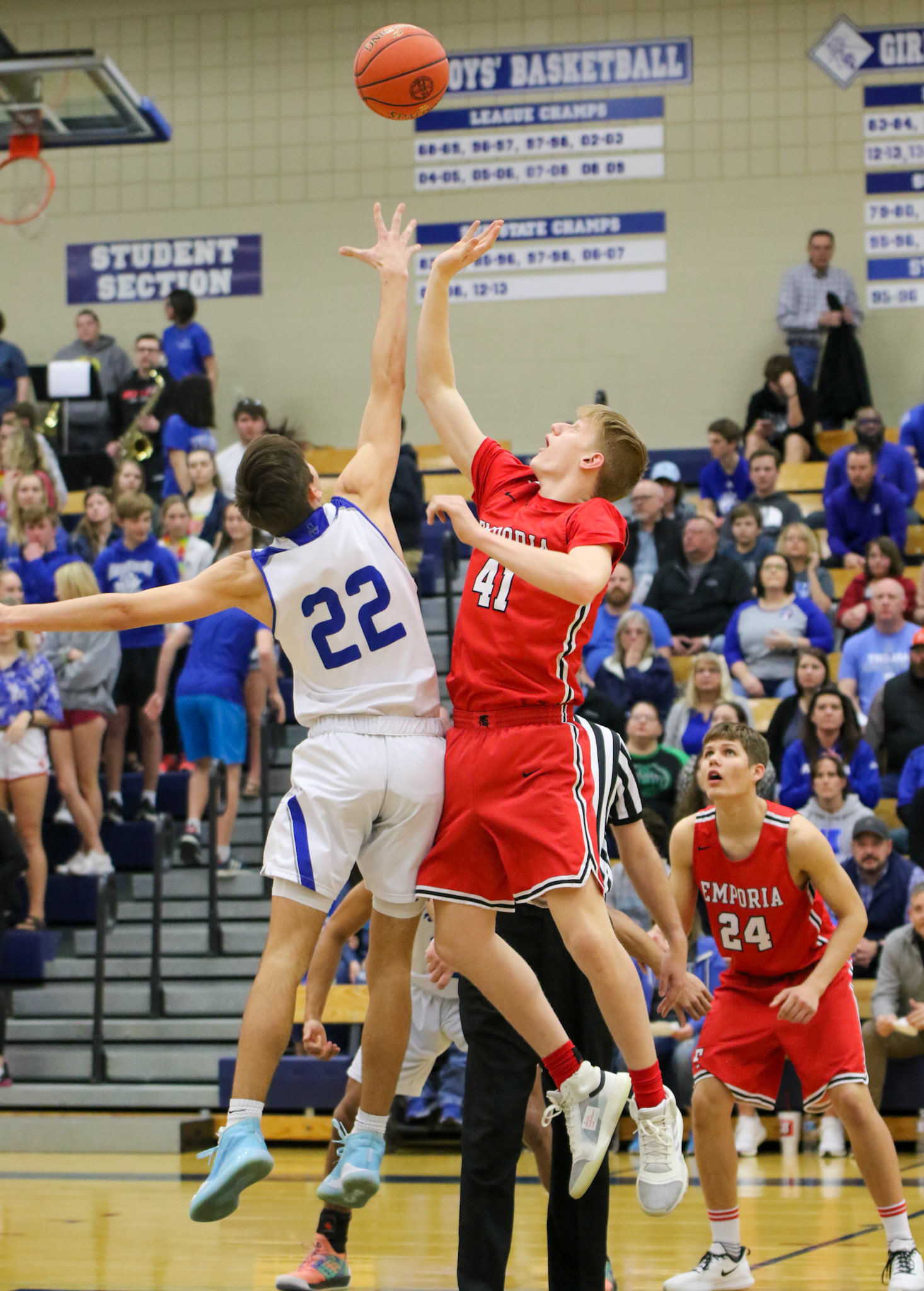 Emporia High School vs Andover High School Varsity Sub State Final