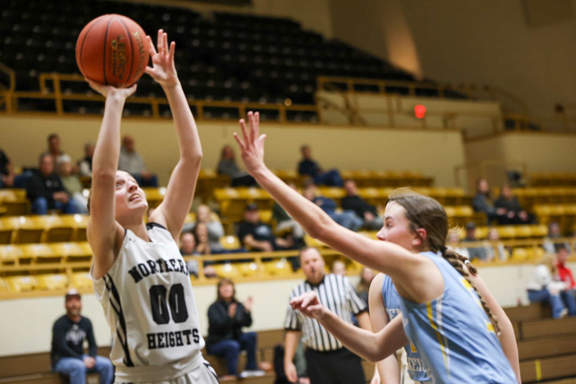 Northern Heights vs Central Heights High School Girls Game. Flint Hills Shoot Out 2023