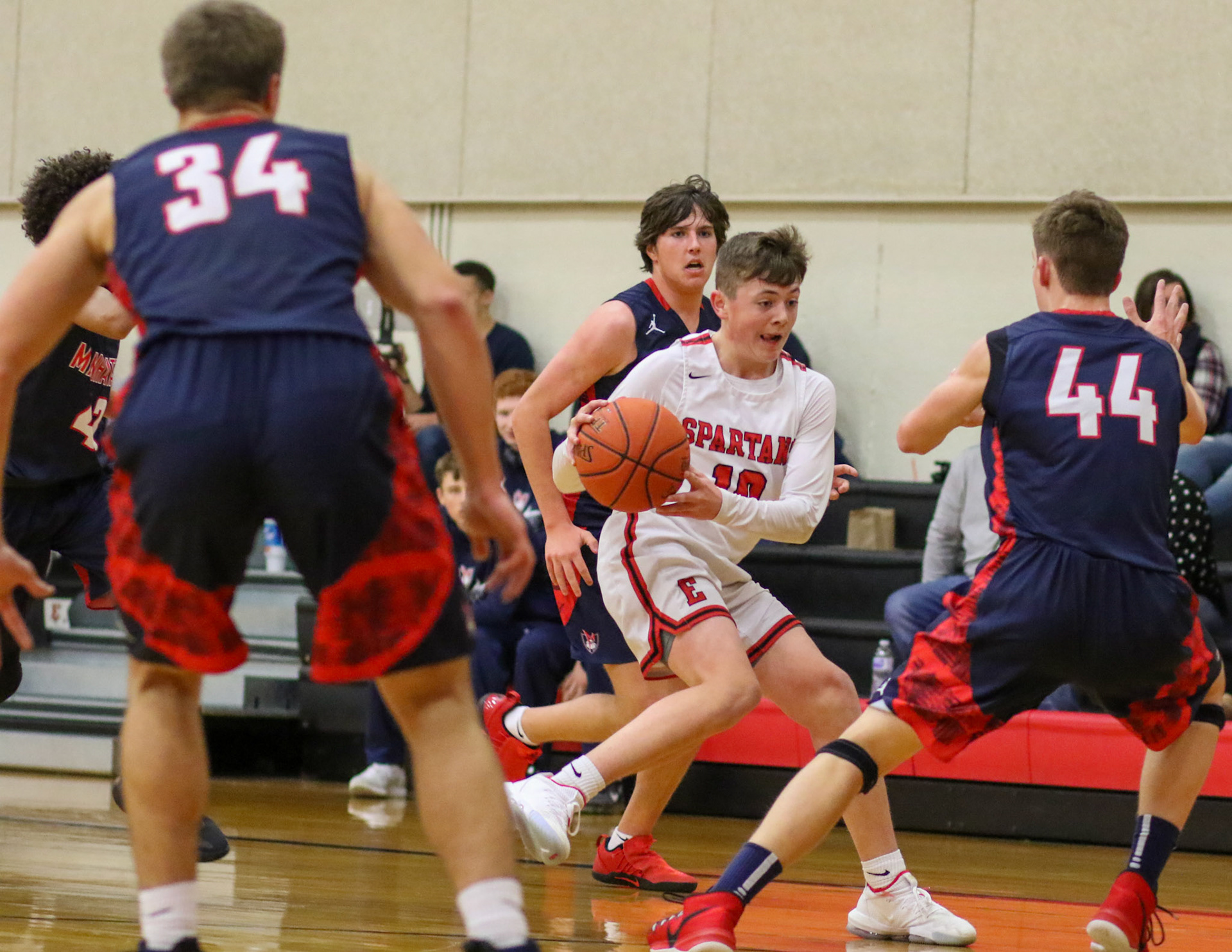 Emporia High School falls to Manhattan High 62-55 in Emporia, Tuesday night January 14,2020