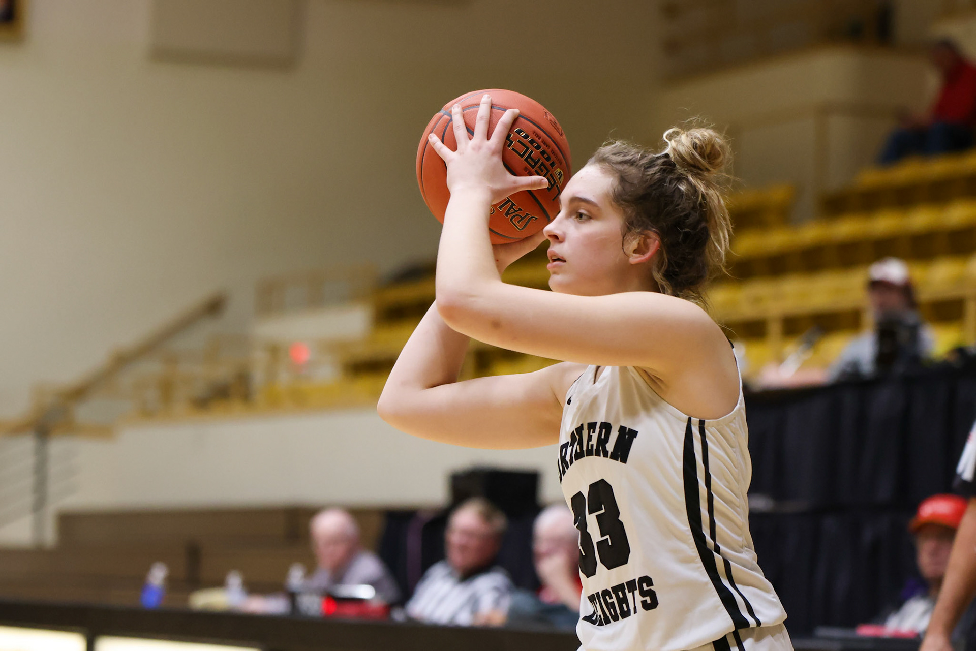 Northern Heights vs Central Heights High School Girls Game. Flint Hills Shoot Out 2023