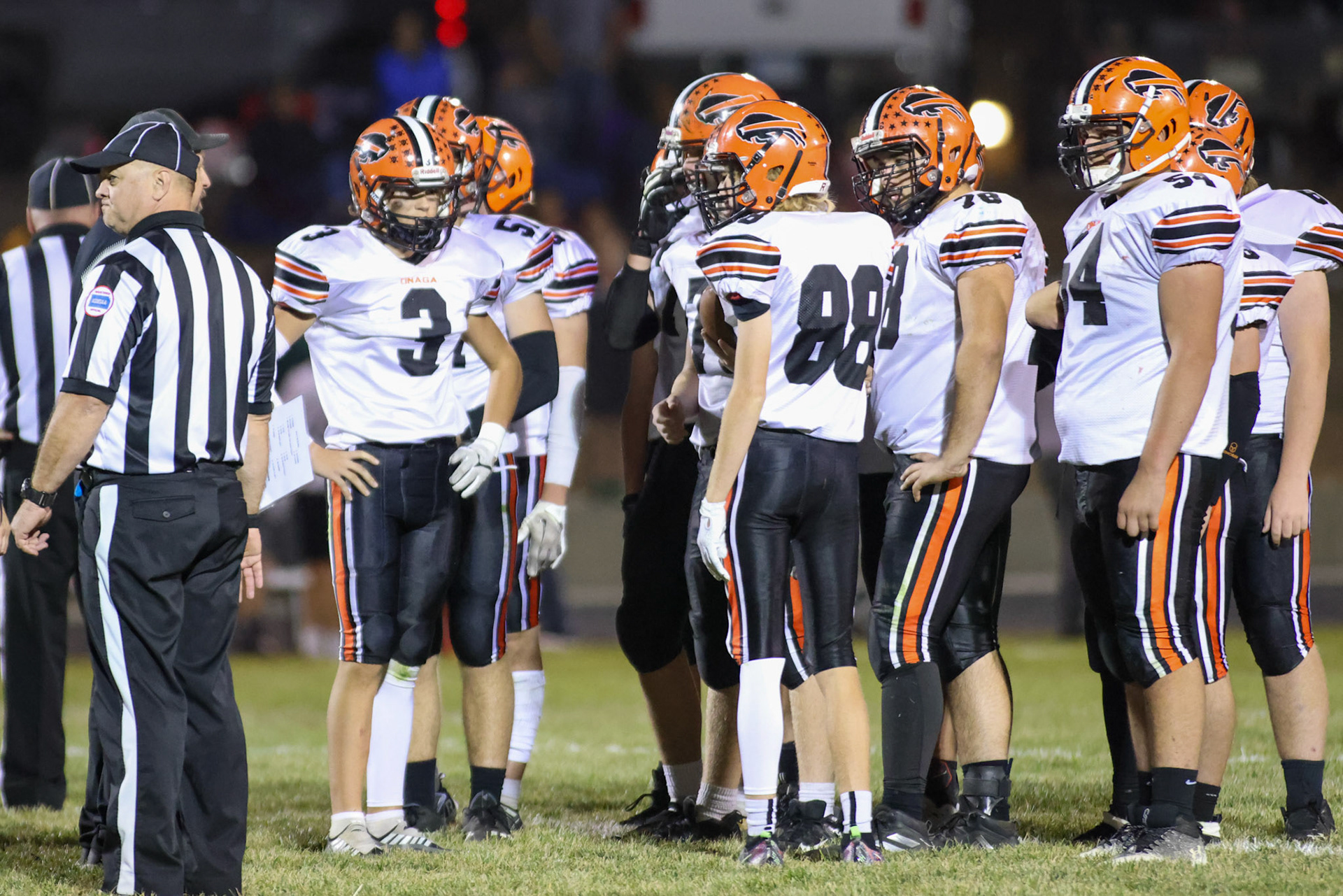 Onaga vs Jackson Heights Varsity Football