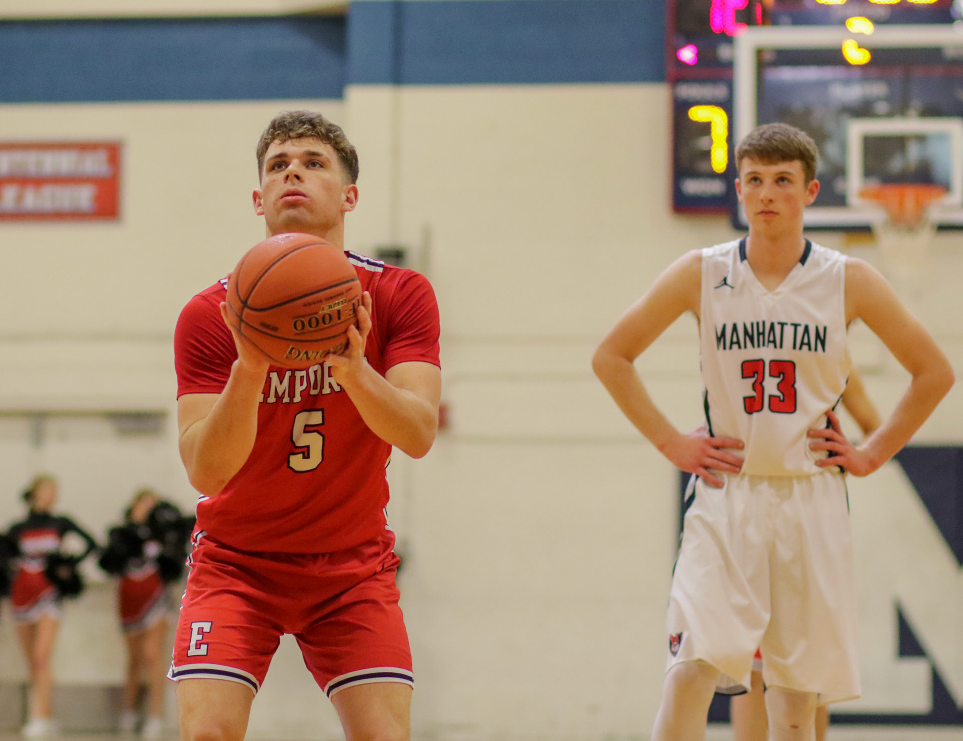 Emporia High School vs Manhattan High School Varsity