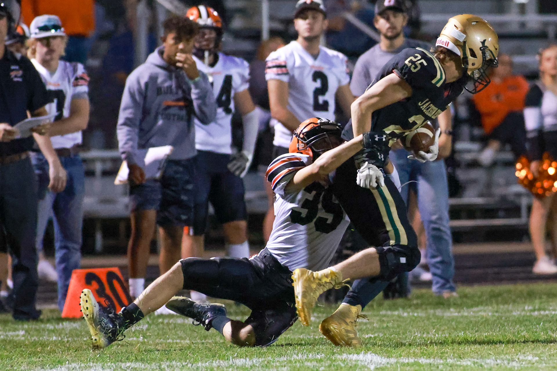 Onaga vs Jackson Heights Varsity Football