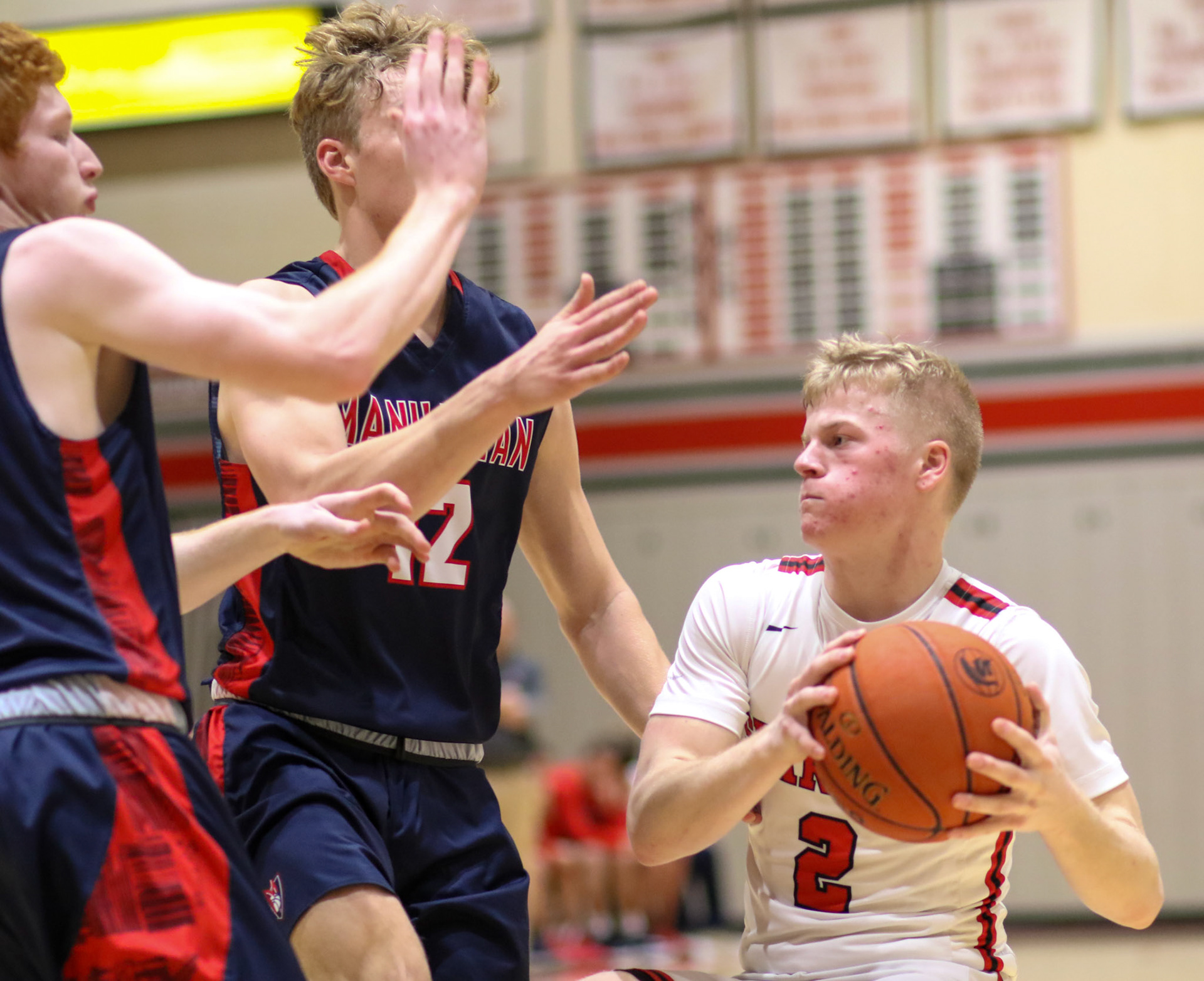 Emporia High School falls to Manhattan High 62-55 in Emporia, Tuesday night January 14,2020