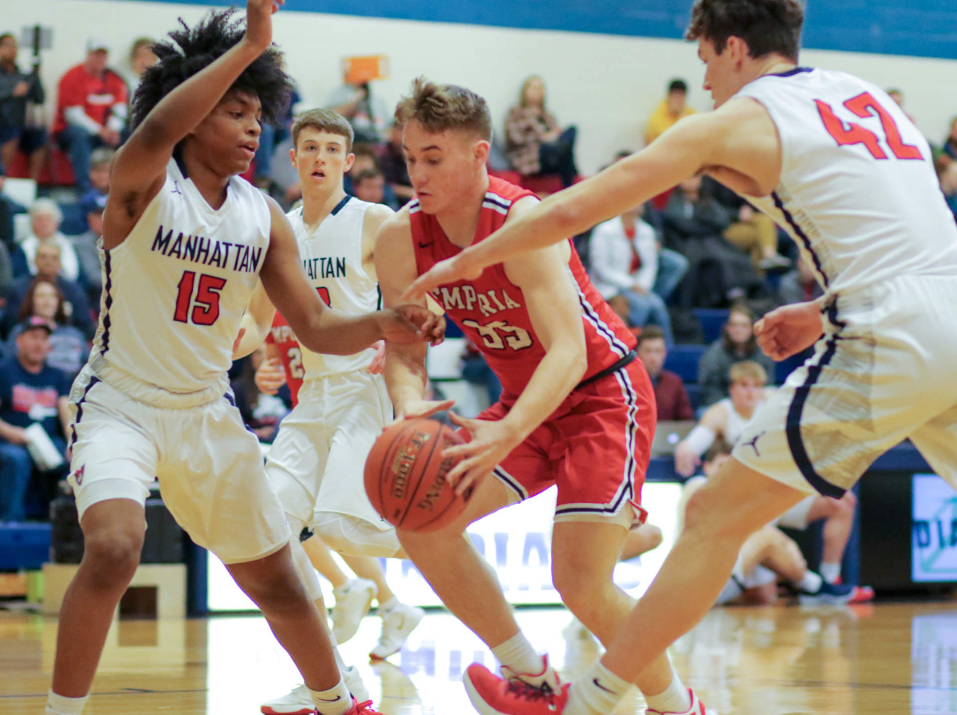 Emporia High School vs Manhattan High School Varsity