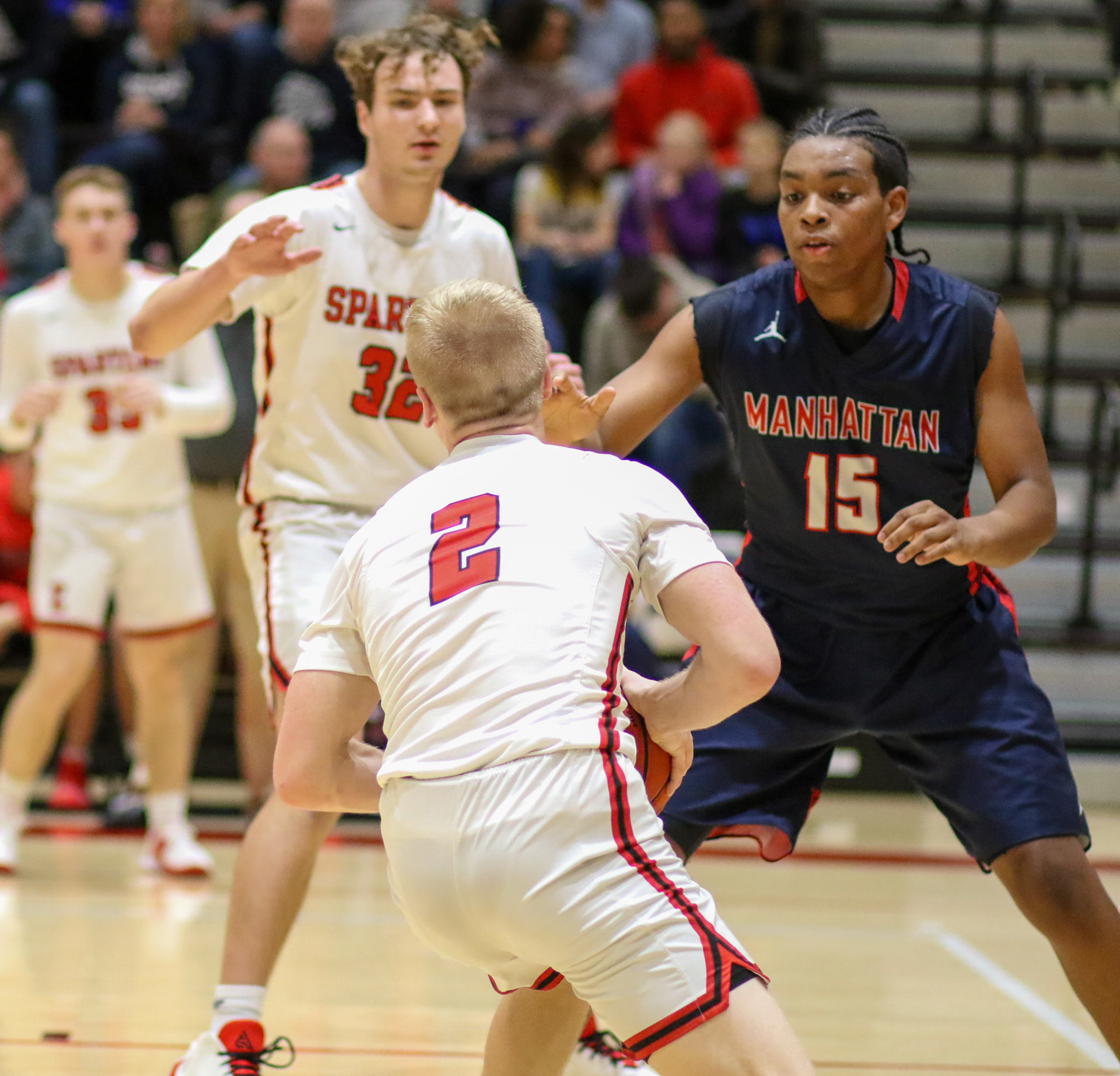 Emporia High School falls to Manhattan High 62-55 in Emporia, Tuesday night January 14,2020
