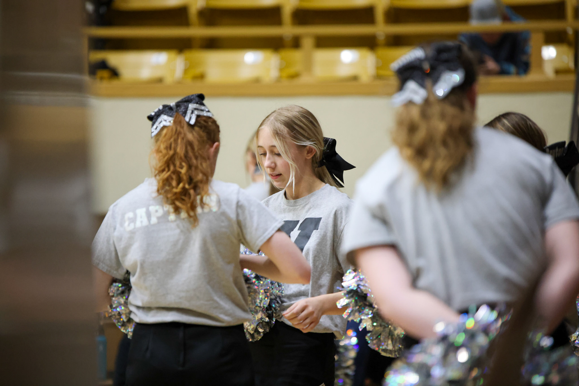 Northern Heights vs Central Heights High School Girls Game. Flint Hills Shoot Out 2023