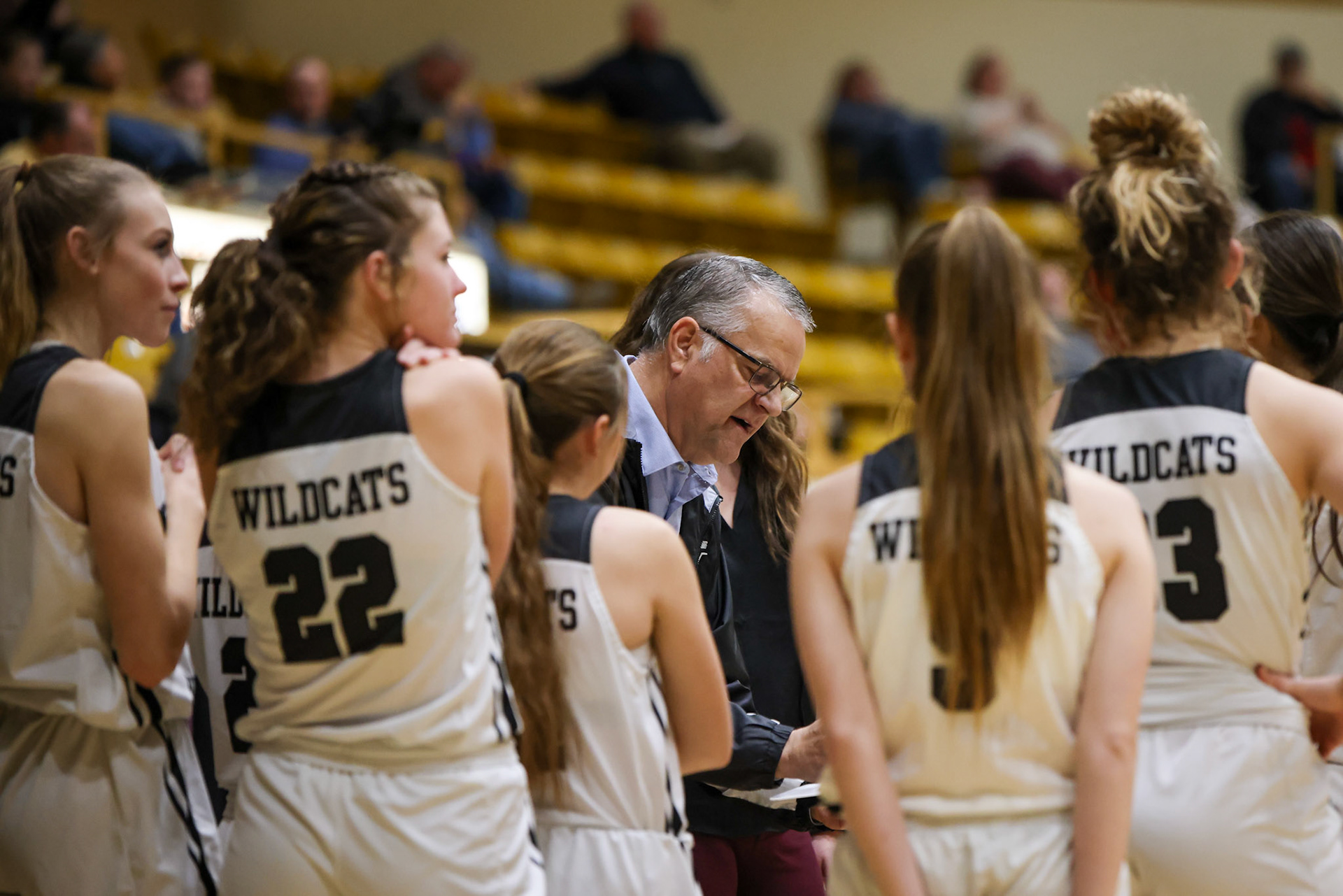 Northern Heights vs Central Heights High School Girls Game. Flint Hills Shoot Out 2023