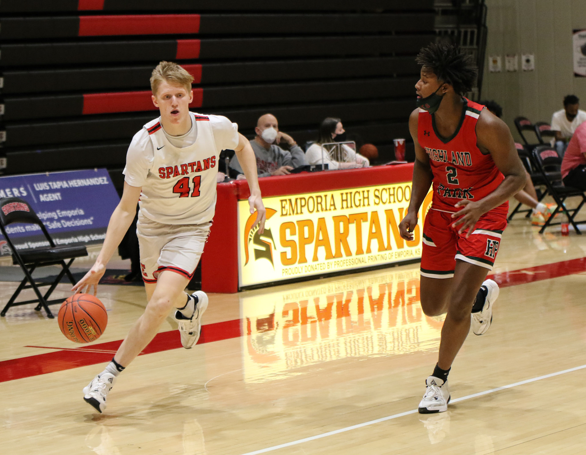 Emporia High vs Highland Park School