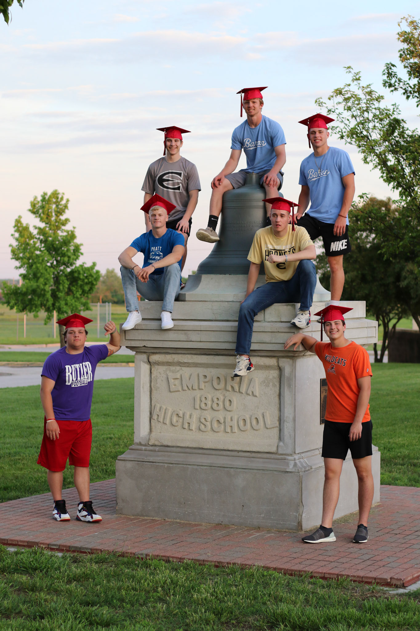 Emporia High School Boys Graduation Photo shoot