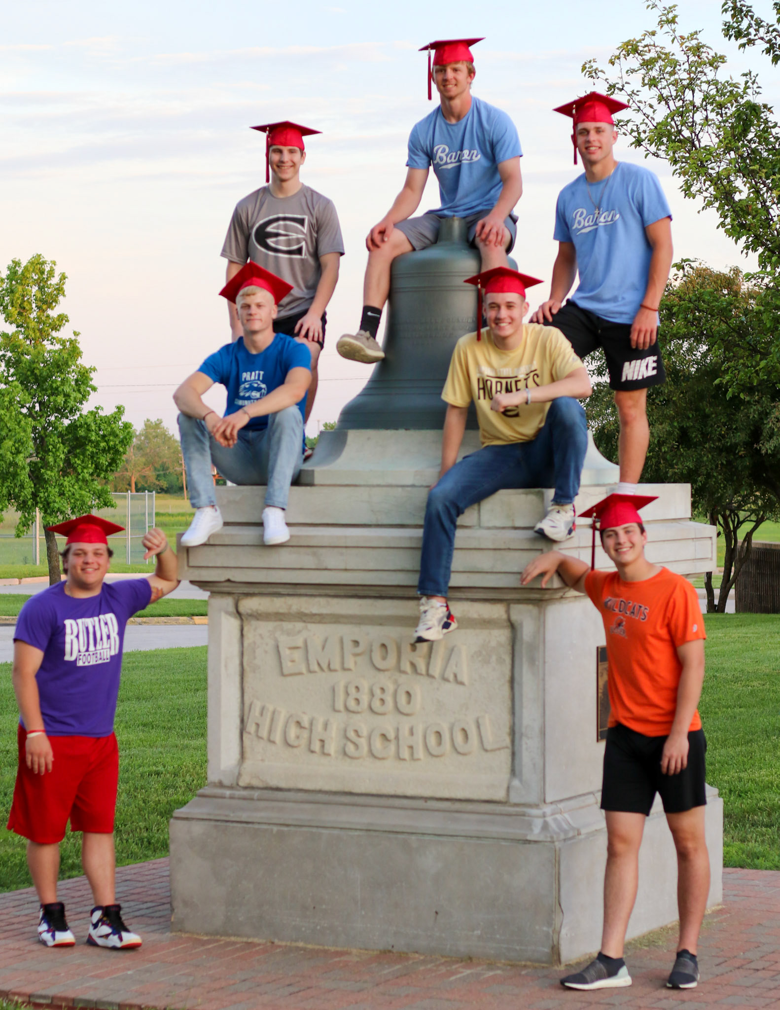 Emporia High School Boys Graduation Photo shoot