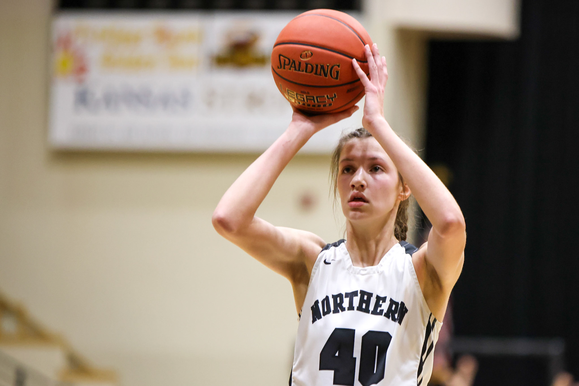 Northern Heights vs Central Heights High School Girls Game. Flint Hills Shoot Out 2023