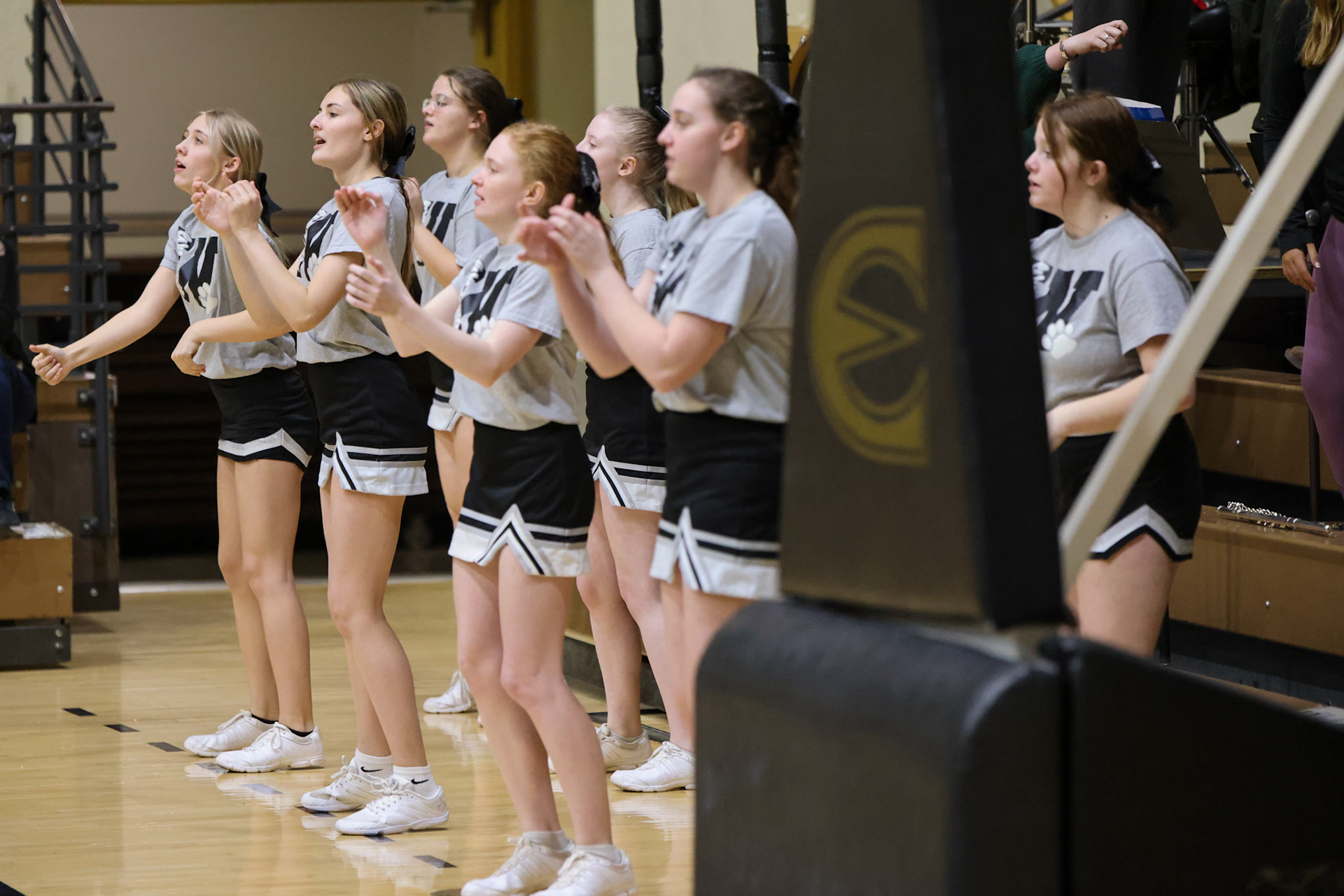 Northern Heights vs Central Heights High School Girls Game. Flint Hills Shoot Out 2023