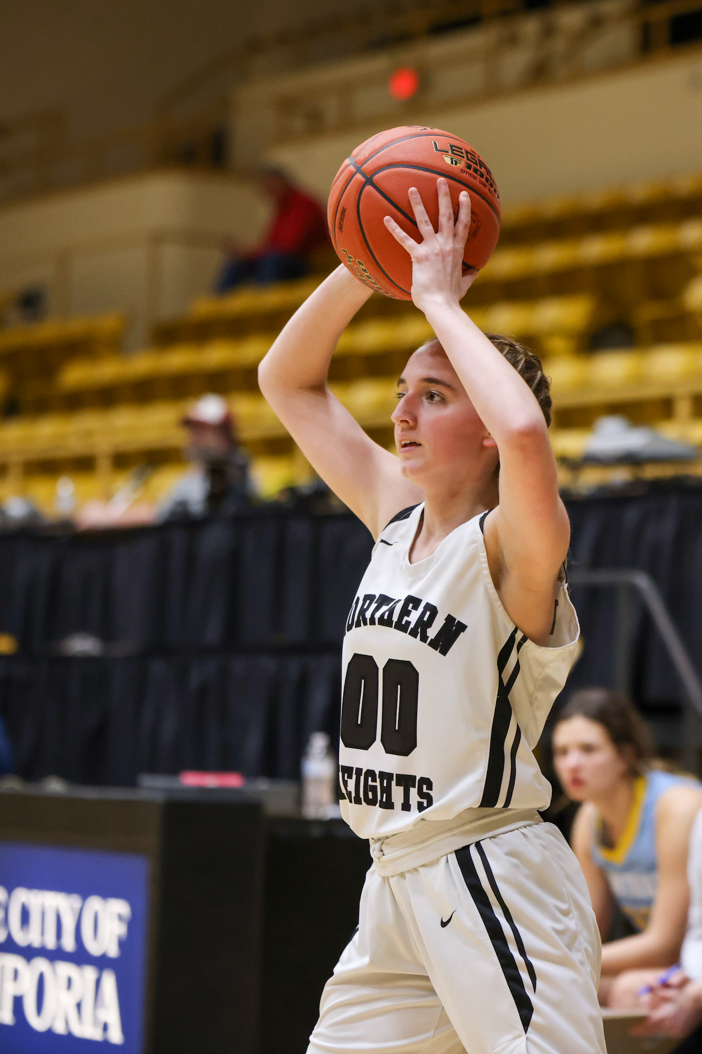 Northern Heights vs Central Heights High School Girls Game. Flint Hills Shoot Out 2023