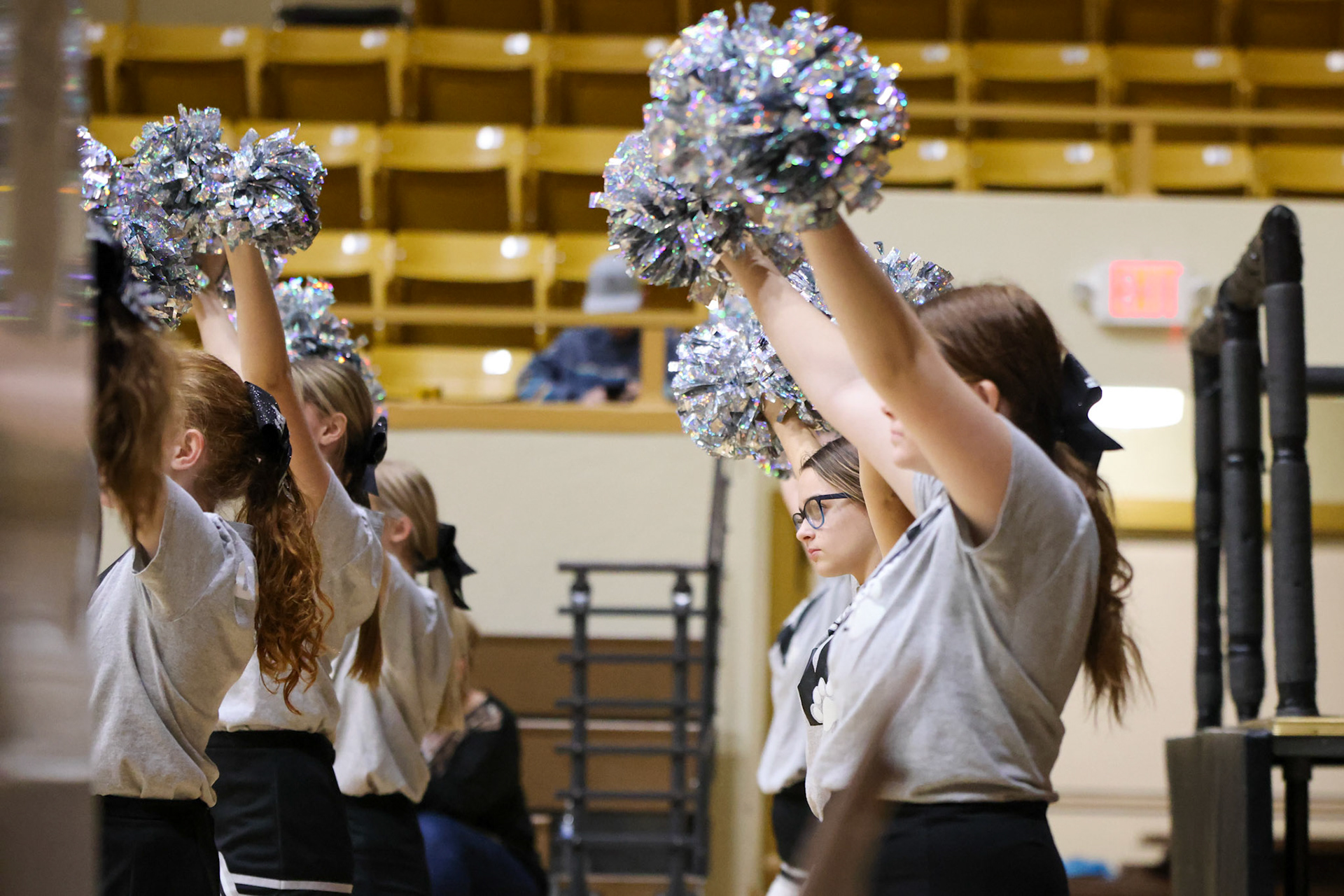 Northern Heights vs Central Heights High School Girls Game. Flint Hills Shoot Out 2023