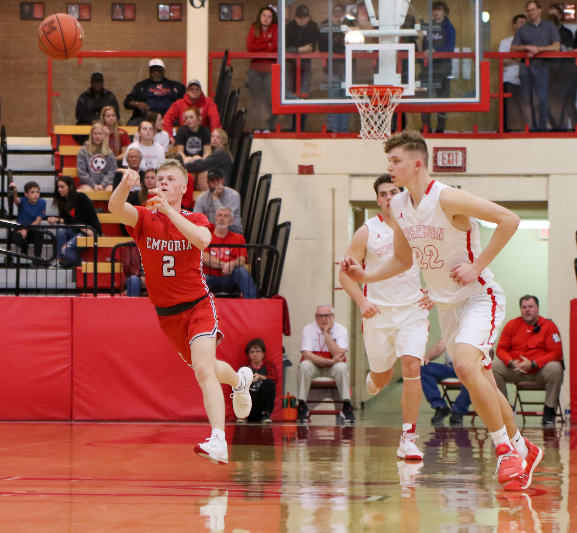 Emporia High School vs McPherson High School Varsity