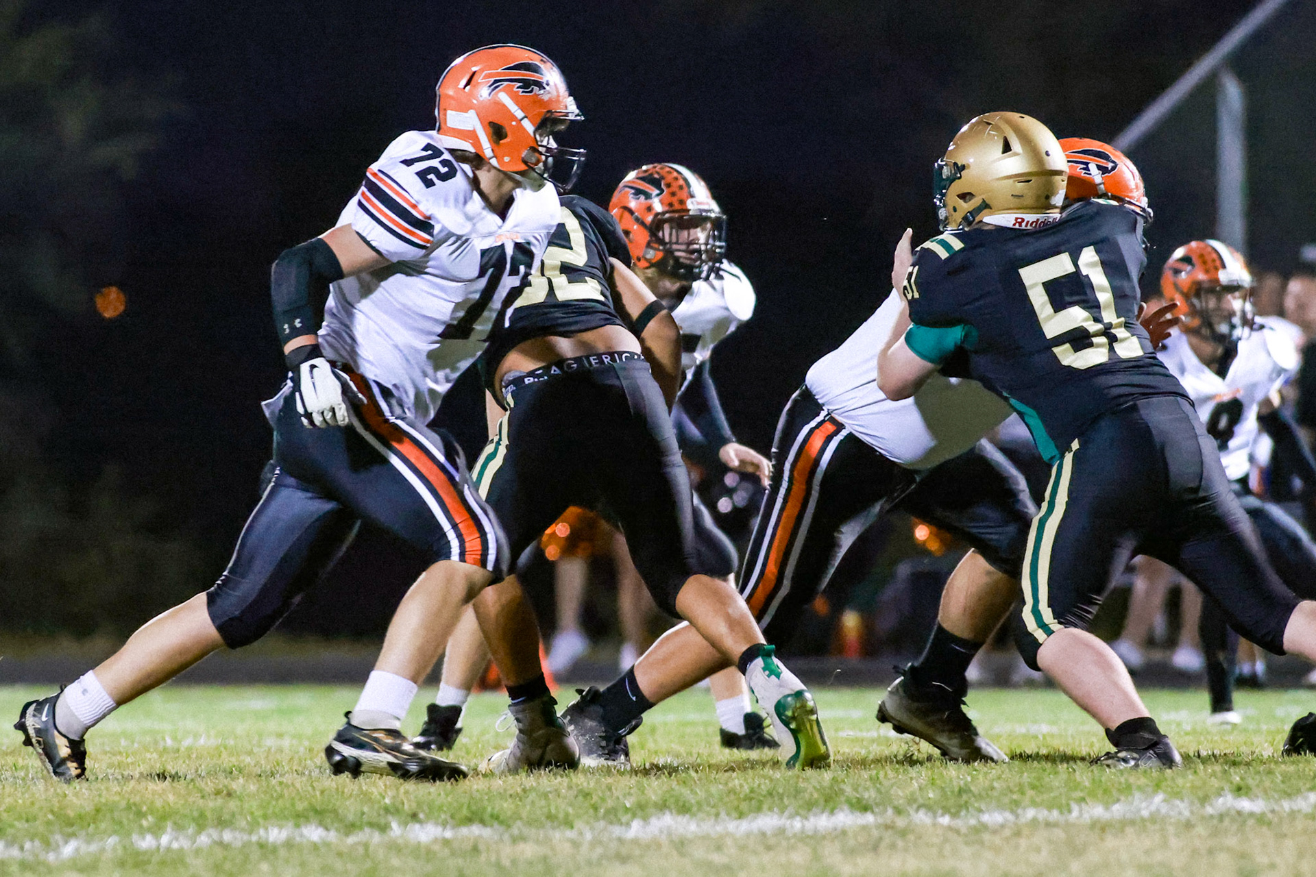 Onaga vs Jackson Heights Varsity Football