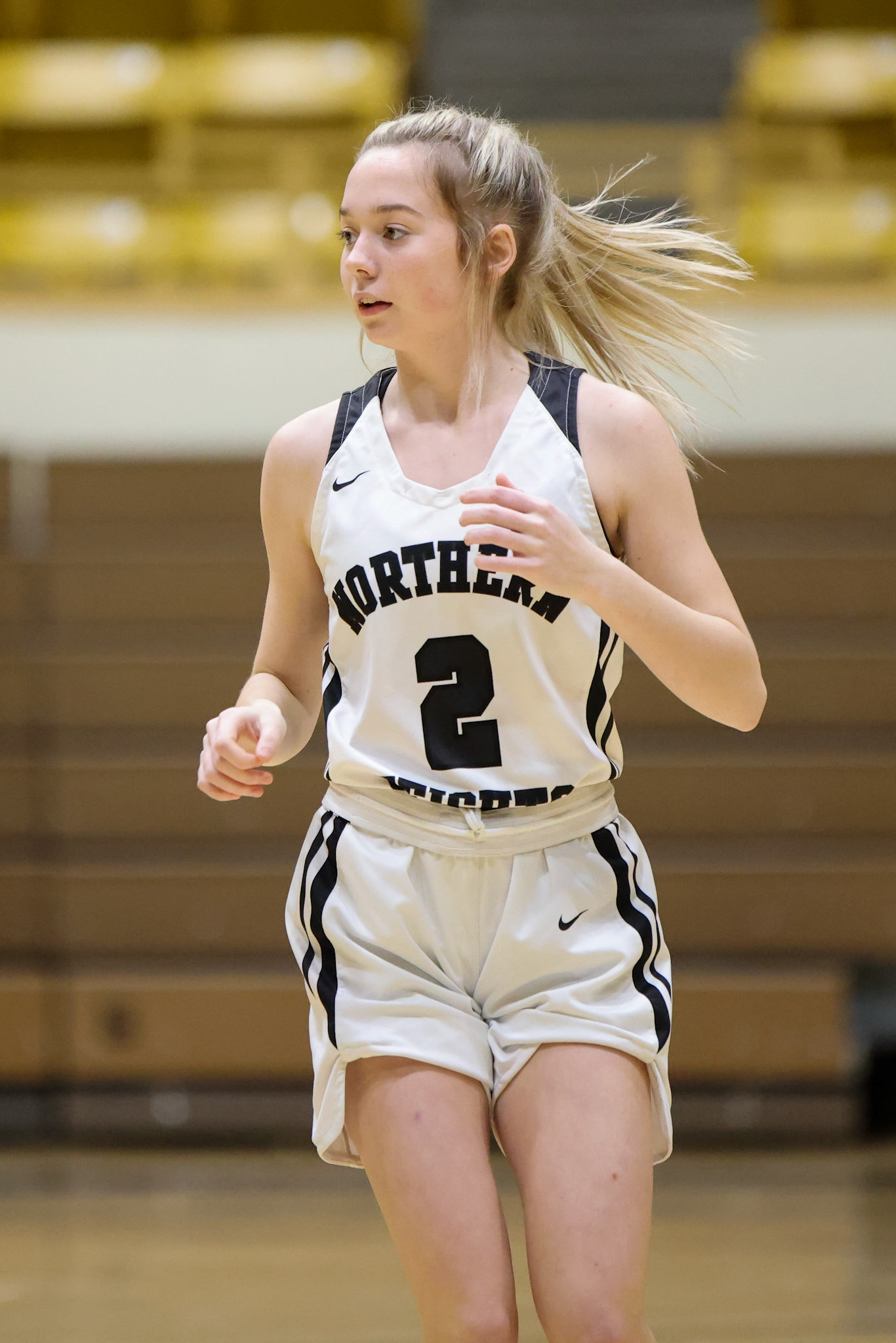 Northern Heights vs Central Heights High School Girls Game. Flint Hills Shoot Out 2023